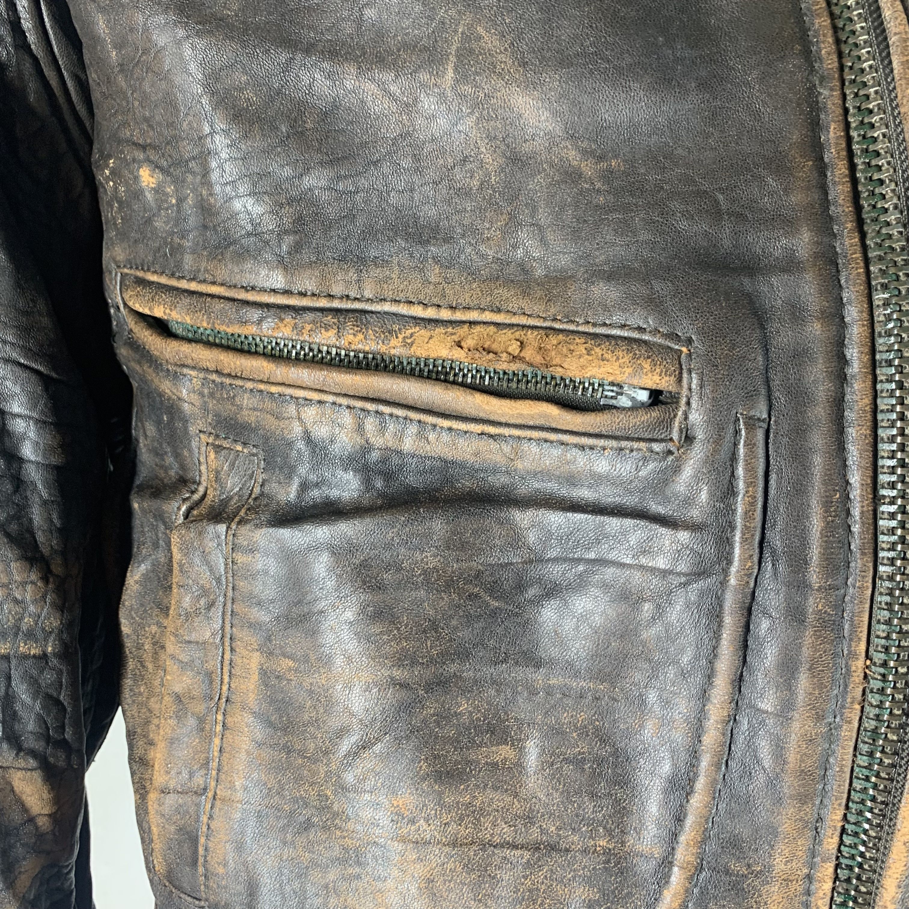 Avirex Vintage 90 Avirex Old Leather Jacket #3546-113 Size US M / EU 48-50 / 2 - 5 Thumbnail