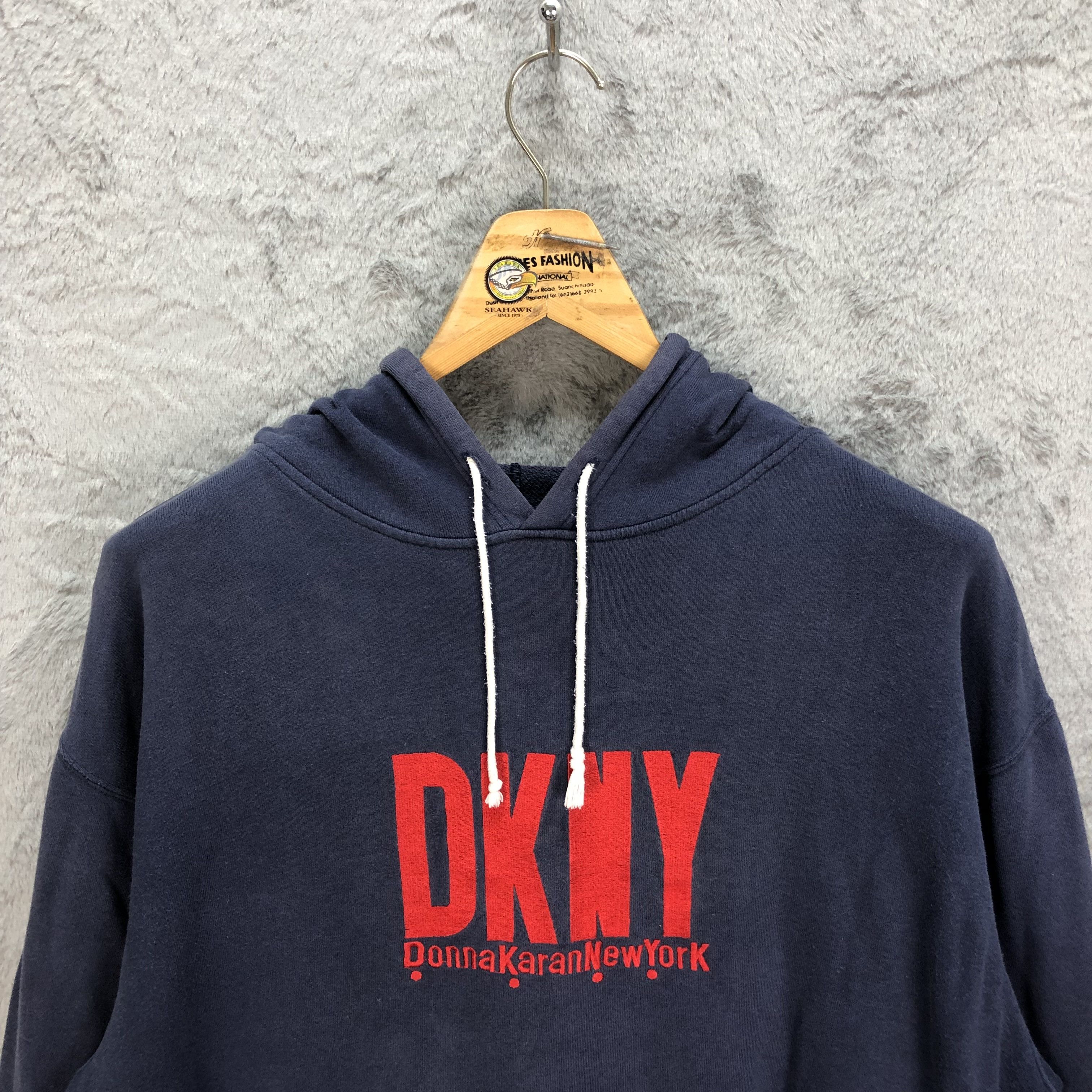 DKNY DKNY EMBROIDERY BIG LOGO PULLOVER HOODIES #5230-180 Size US L / EU 52-54 / 3 - 2 Thumbnail