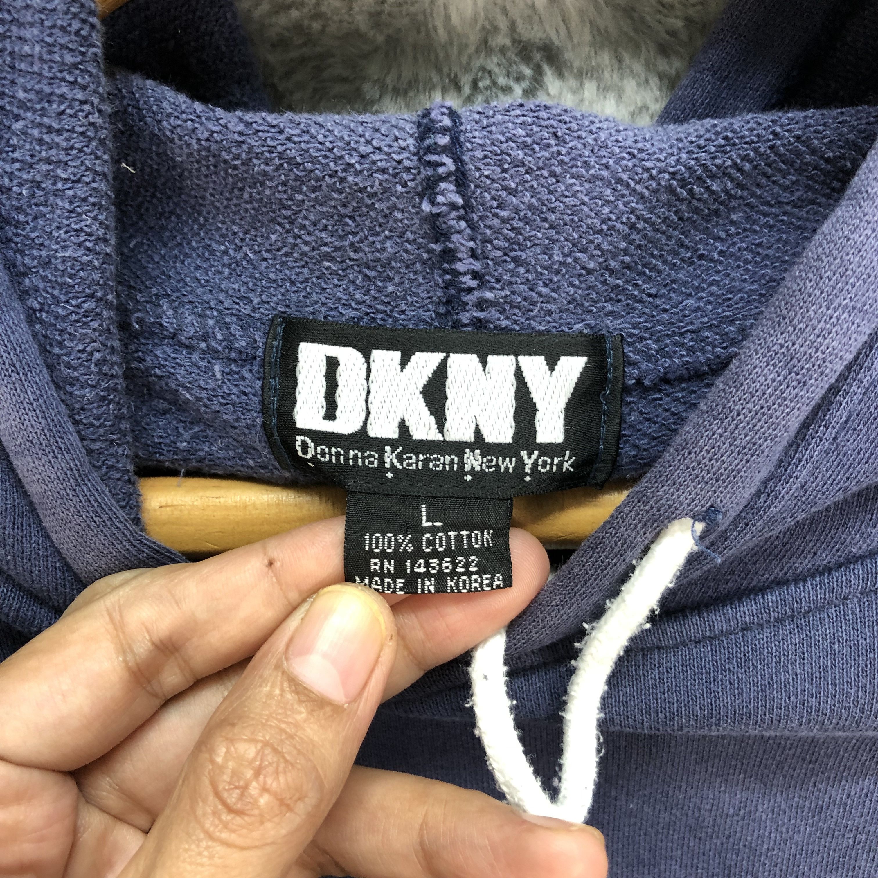 DKNY DKNY EMBROIDERY BIG LOGO PULLOVER HOODIES #5230-180 Size US L / EU 52-54 / 3 - 7 Thumbnail