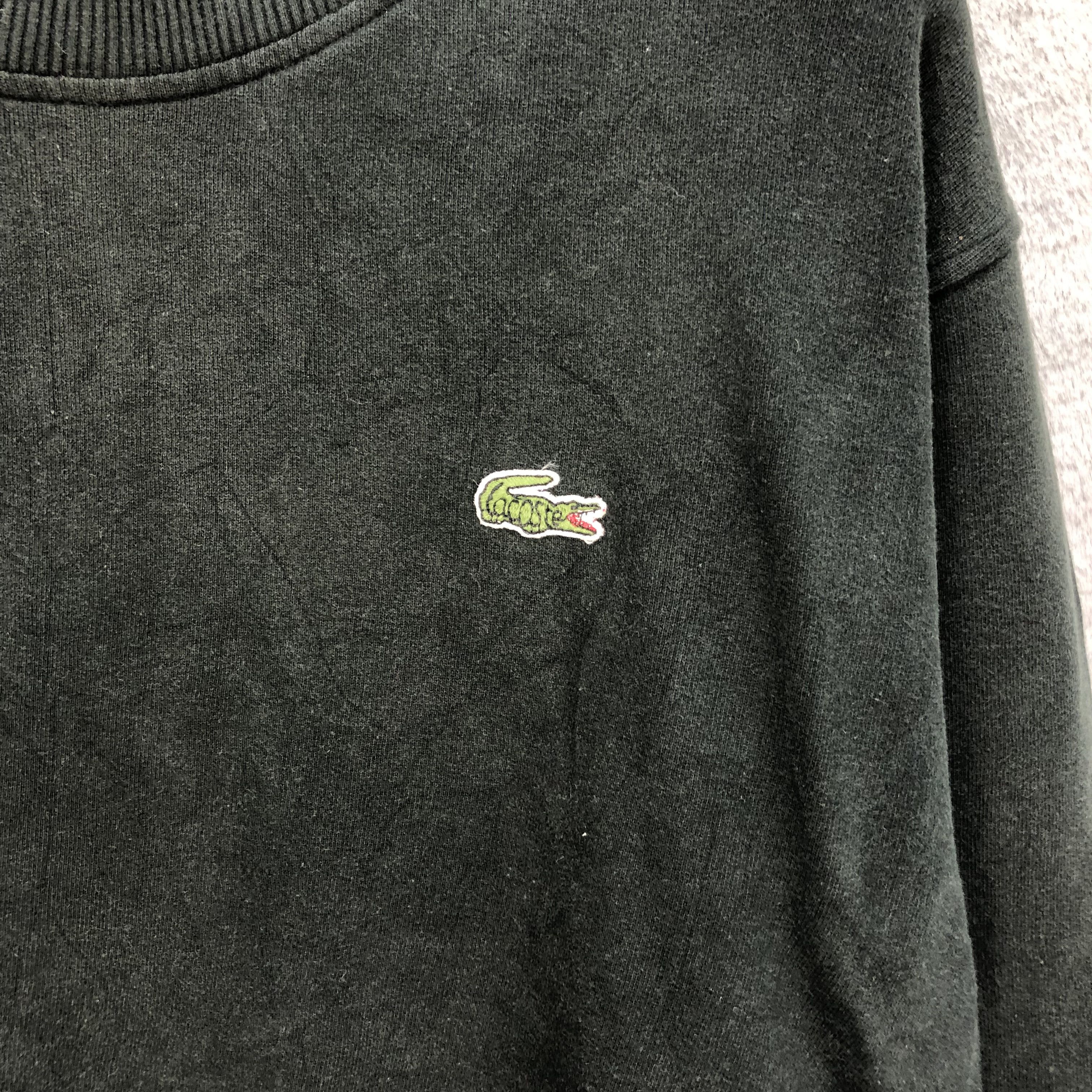 Lacoste VINTAGE CHEMISE LACOSTE SMALL LOGO SWEATSHIRTS #5179-177 Size US M / EU 48-50 / 2 - 3 Thumbnail