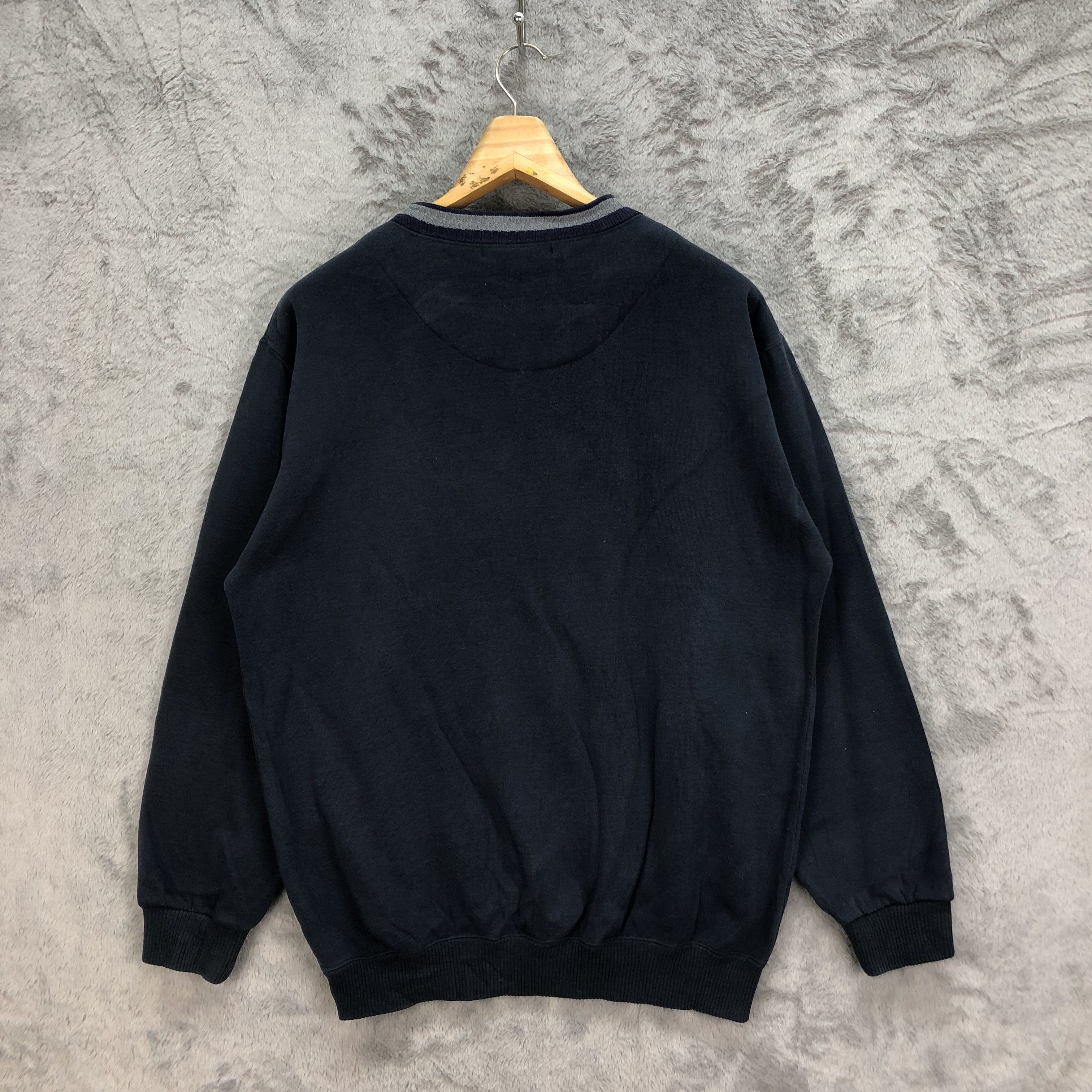 Japanese Brand VENT VENT PIERRE BALMAIN Embroidery Logo Sweatshirt #5014-25 Size US L / EU 52-54 / 3 - 8 Thumbnail