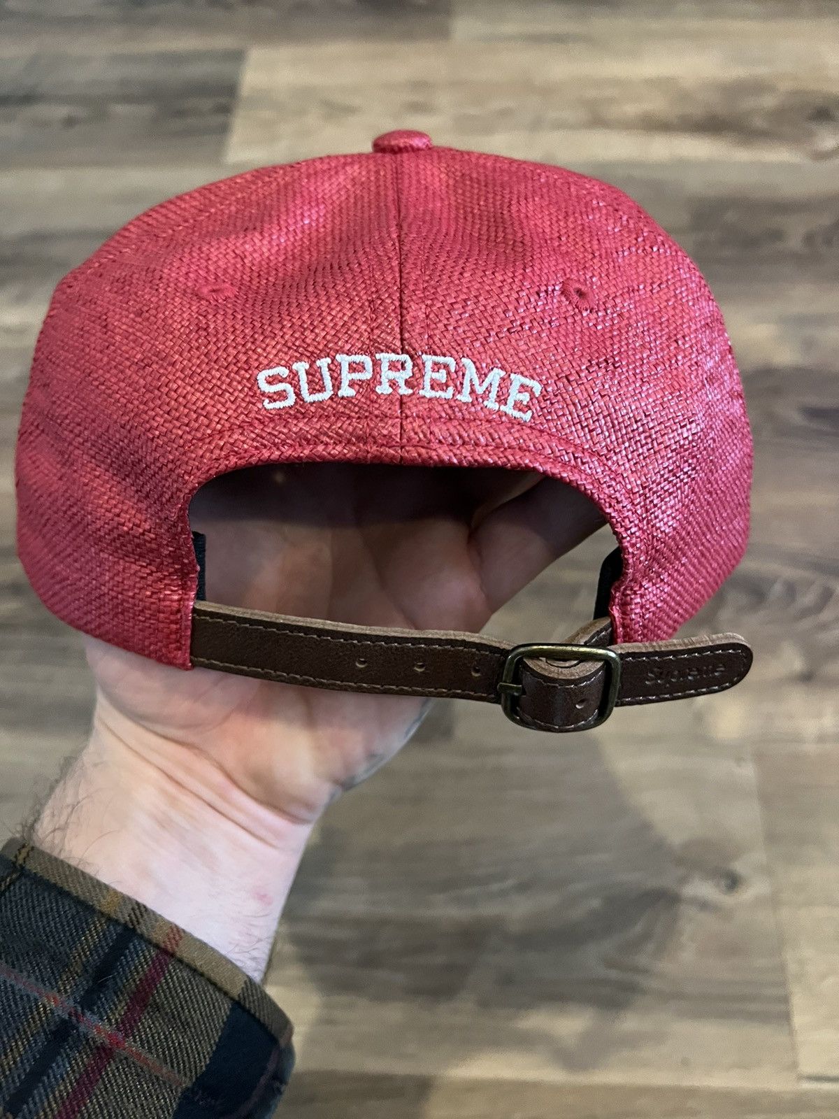 Supreme Supreme Raffia S Logo 6-Panel Size ONE SIZE - 3 Thumbnail