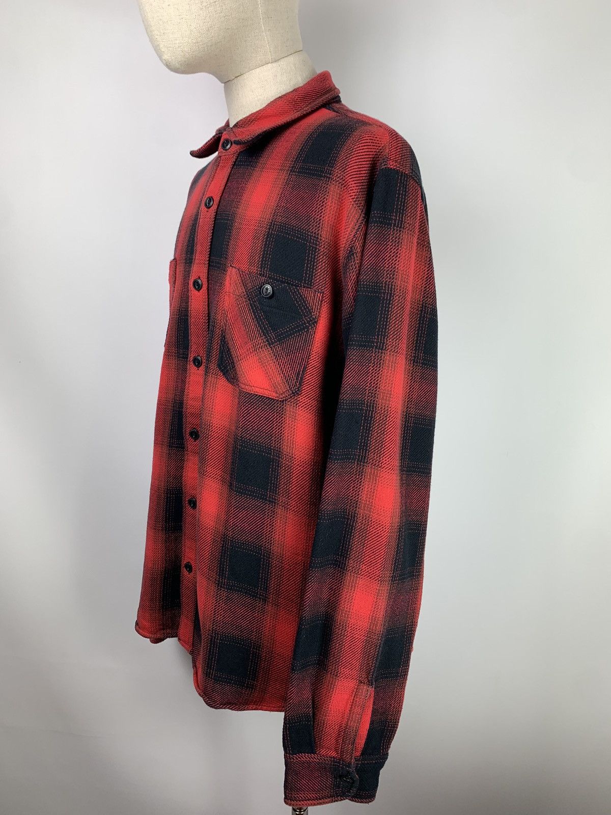 Other Edwin Japan men’s flannel check long sleeve shirt Size US L / EU 52-54 / 3 - 3 Thumbnail