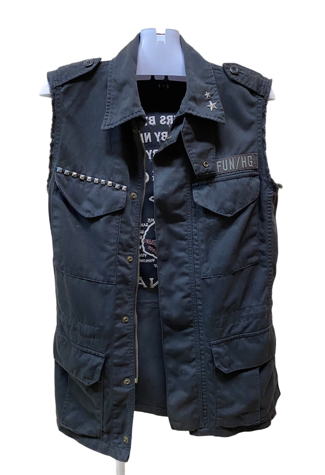 Hysteric Glamour 🔥RARE!! Hysteric Glamour Punks Vest Jacket Style Size US S / EU 44-46 / 1 - 4 Thumbnail