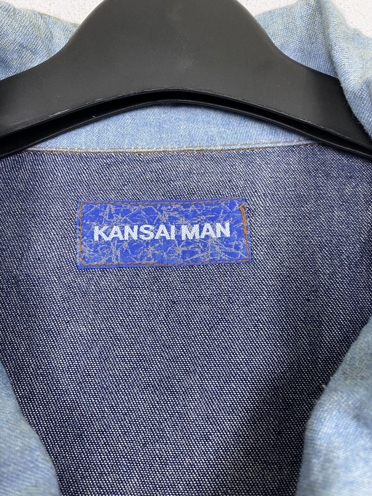 Kansai Yamamoto 🔥RARE🔥VTG 90’s KANSAI YAMAMOTO EMBROIDEREY DENIM Size US L / EU 52-54 / 3 - 17 Thumbnail
