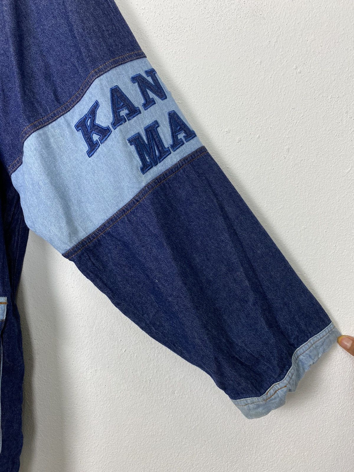 Kansai Yamamoto 🔥RARE🔥VTG 90’s KANSAI YAMAMOTO EMBROIDEREY DENIM Size US L / EU 52-54 / 3 - 14 Thumbnail