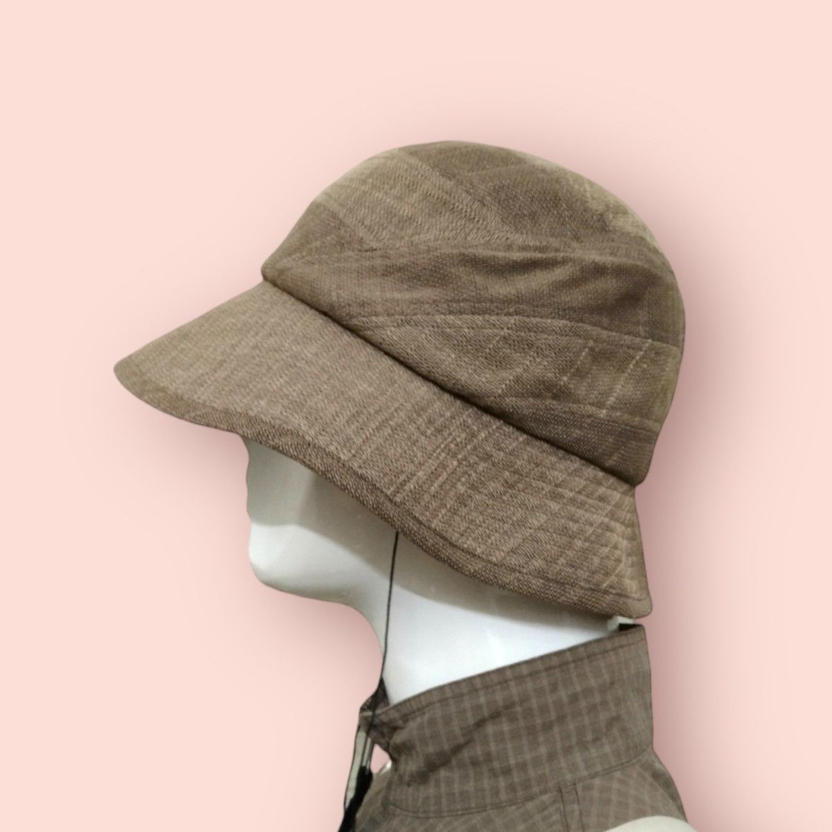 Designer × Japanese Brand VINTAGE LINEN HAT RARE JAPANESE DESIGNER Size ONE SIZE - 1 Thumbnail