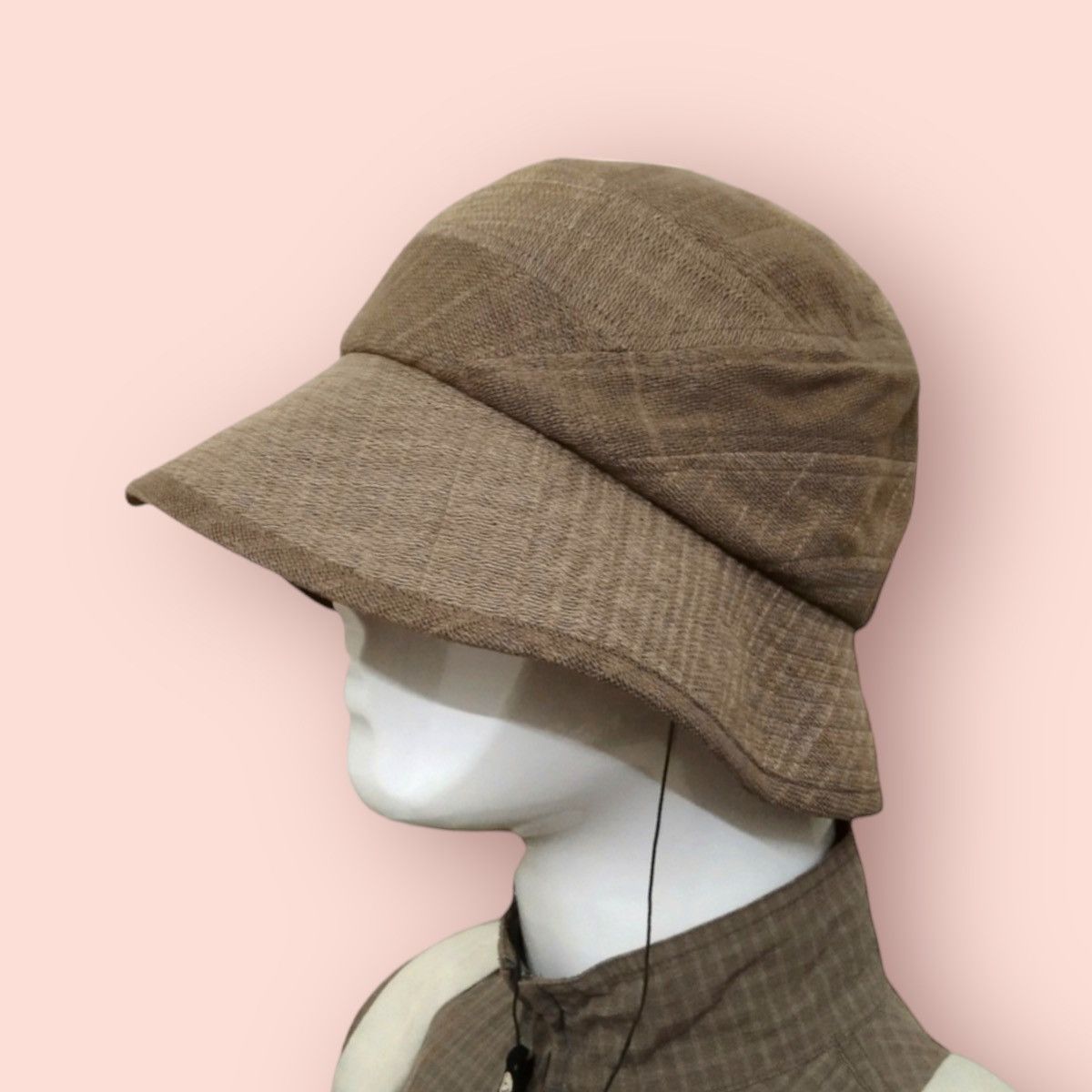 Designer × Japanese Brand VINTAGE LINEN HAT RARE JAPANESE DESIGNER Size ONE SIZE - 3 Thumbnail