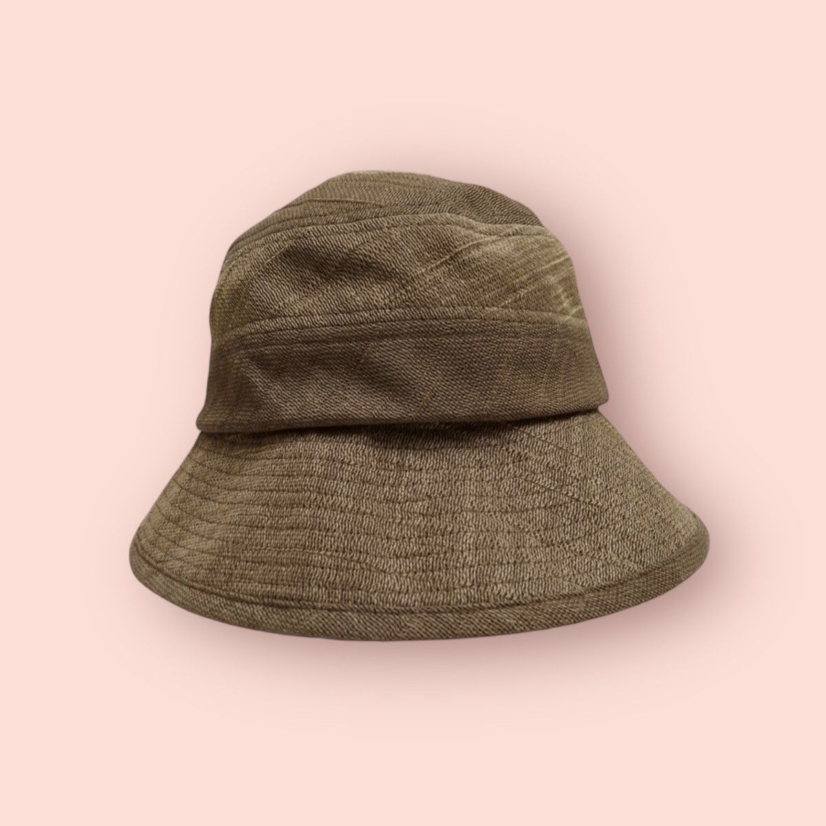 Designer × Japanese Brand VINTAGE LINEN HAT RARE JAPANESE DESIGNER Size ONE SIZE - 7 Thumbnail