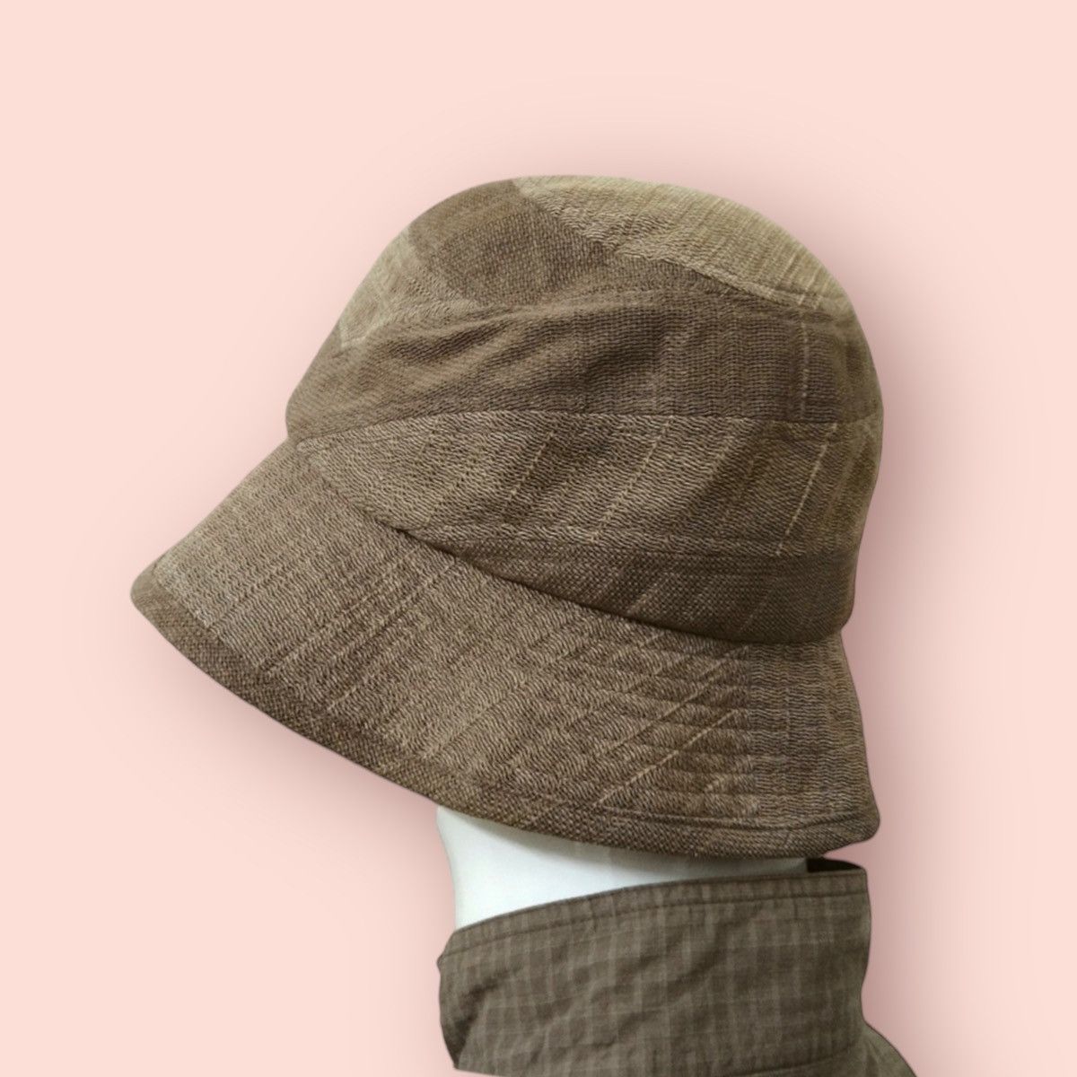 Designer × Japanese Brand VINTAGE LINEN HAT RARE JAPANESE DESIGNER Size ONE SIZE - 4 Thumbnail