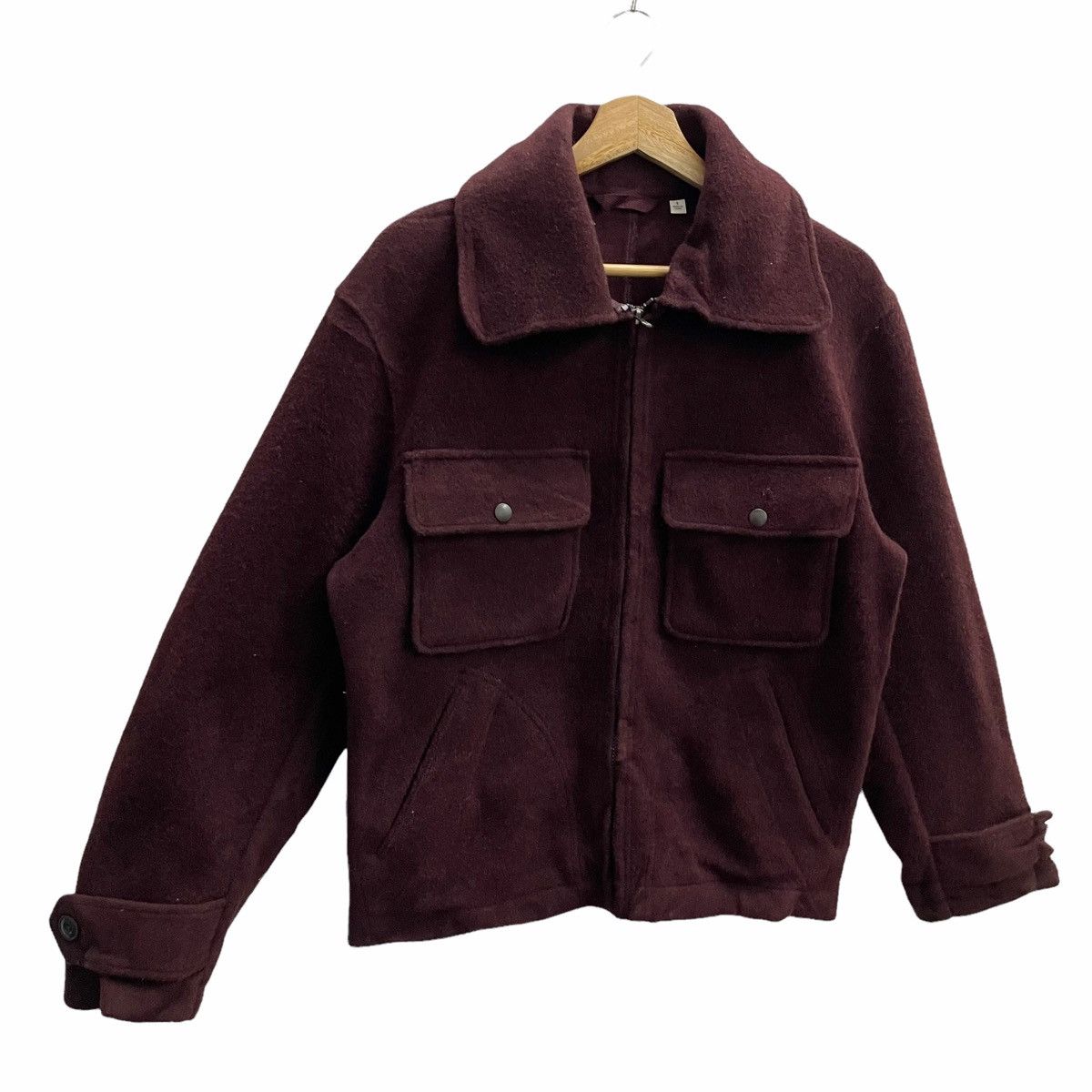 Undercover × Uniqlo 💥Uniqlo X Undercover Double Pocket Fullzip Wool Jacket Size US S / EU 44-46 / 1 - 2 Thumbnail