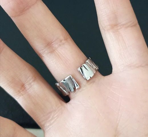 Handmade Adjustable Ring Size ONE SIZE - 2 Thumbnail