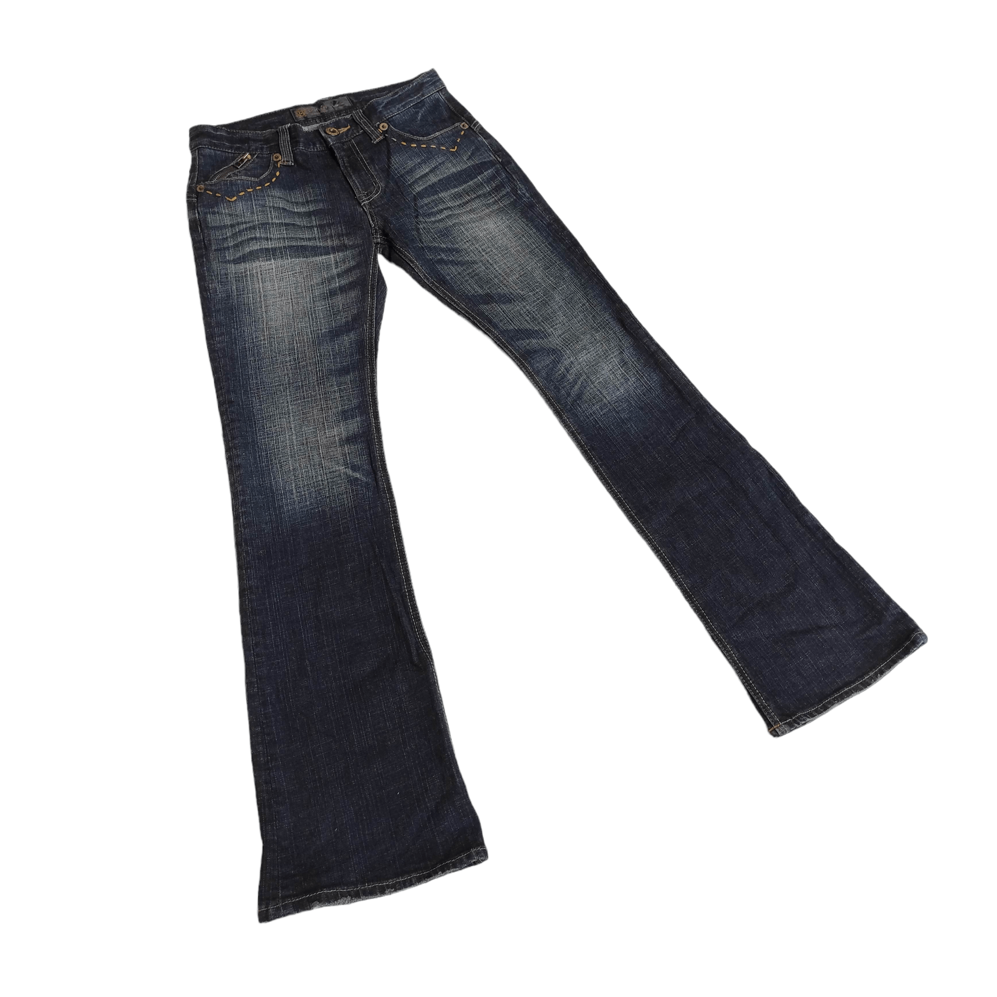 Hysteric Glamour Flare Jeans ORIRIN low rise Bootcut Denim Size US 27 - 1 Thumbnail