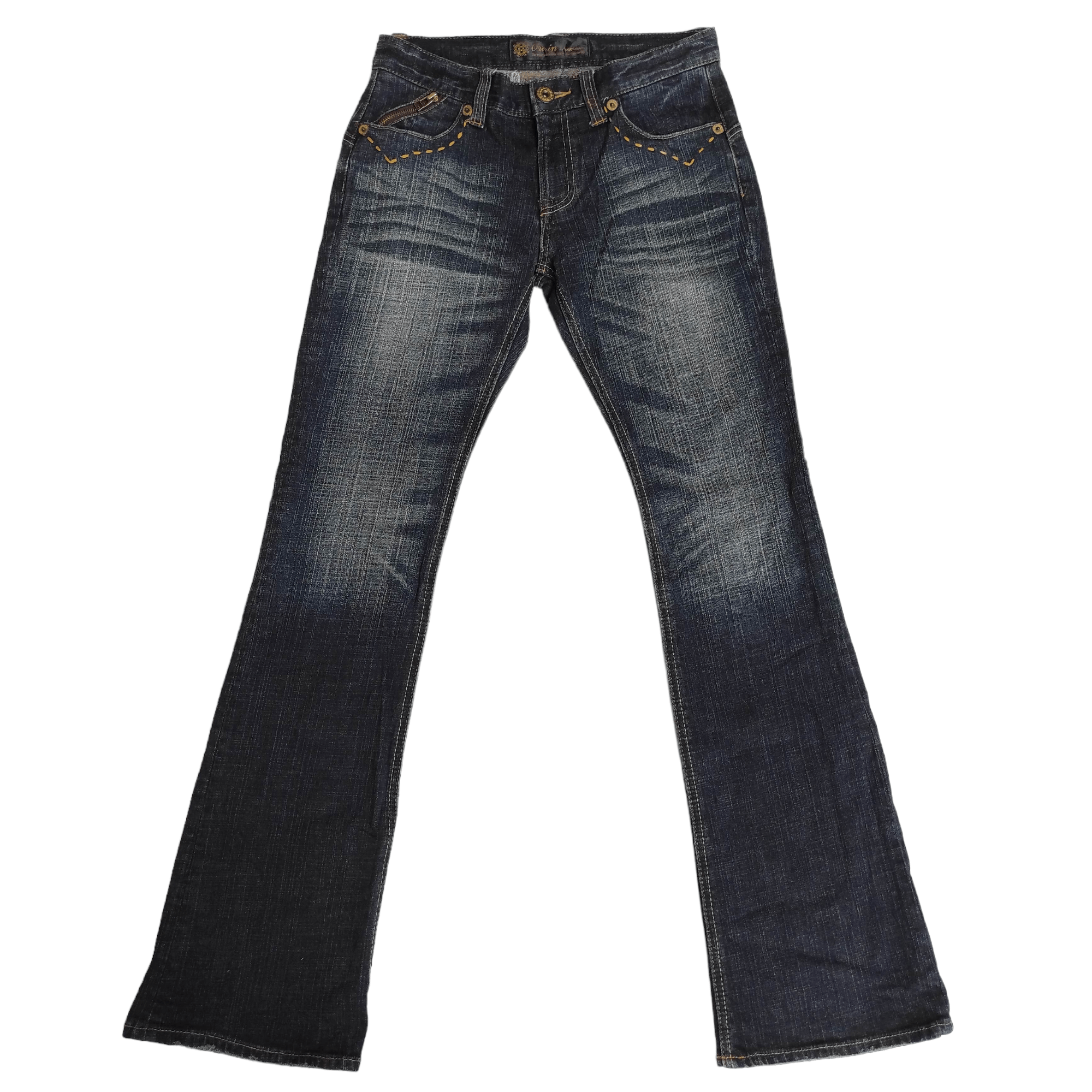 Hysteric Glamour Flare Jeans ORIRIN low rise Bootcut Denim Size US 27 - 2 Thumbnail