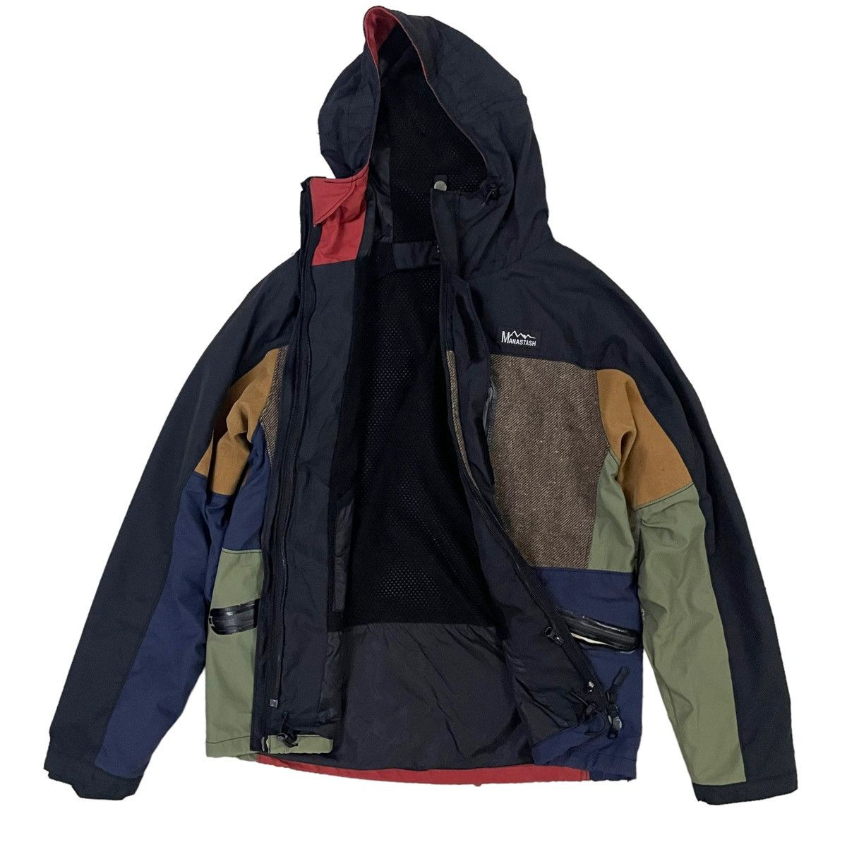 Japanese Brand × Manastash 💥 MANASTASH OUTDOOR HOODIE ZIPPER MULTICOLOUR JACKET Size US S / EU 44-46 / 1 - 5 Thumbnail