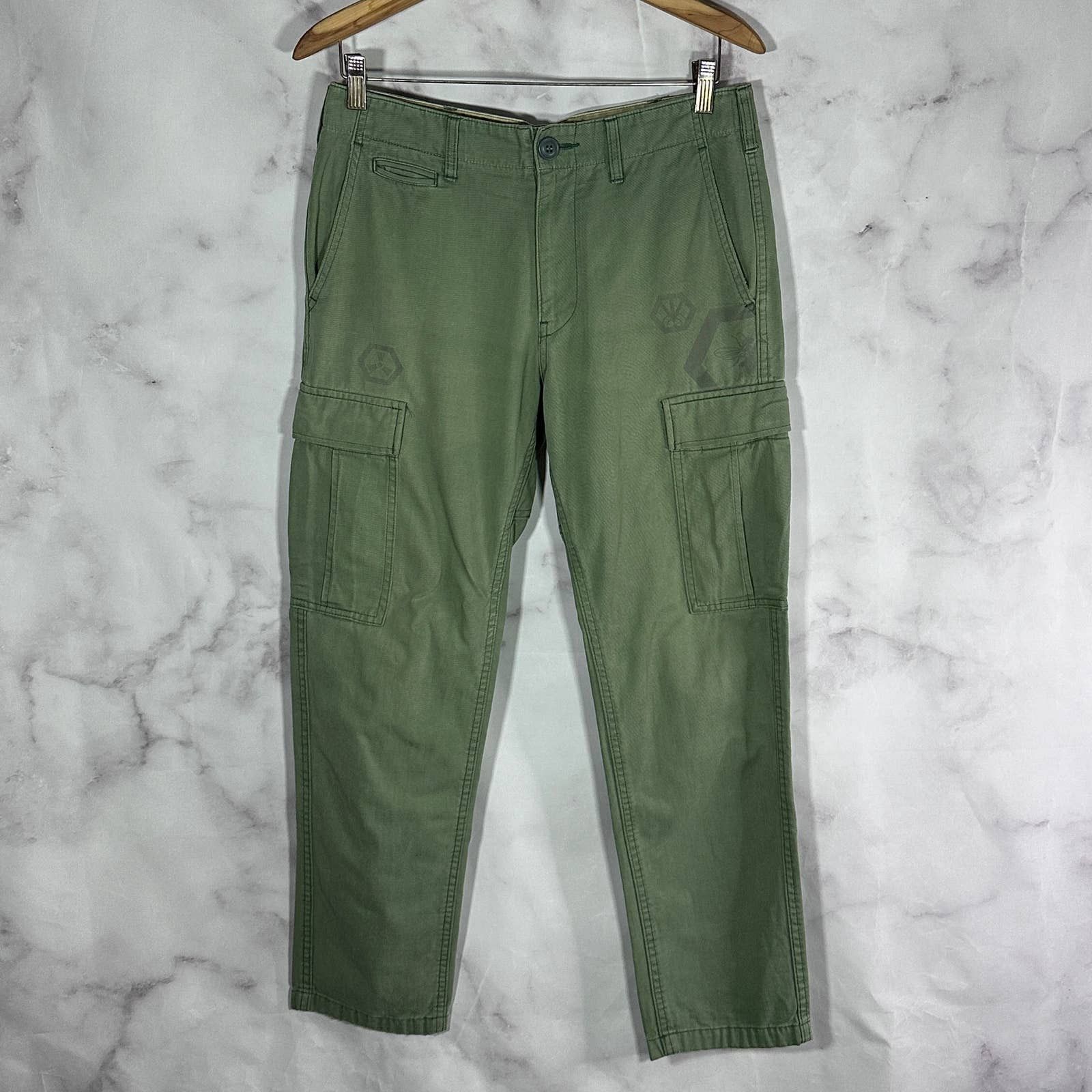 Undercover S/S14 Green Cargo Pants Size US 33 - 2 Thumbnail
