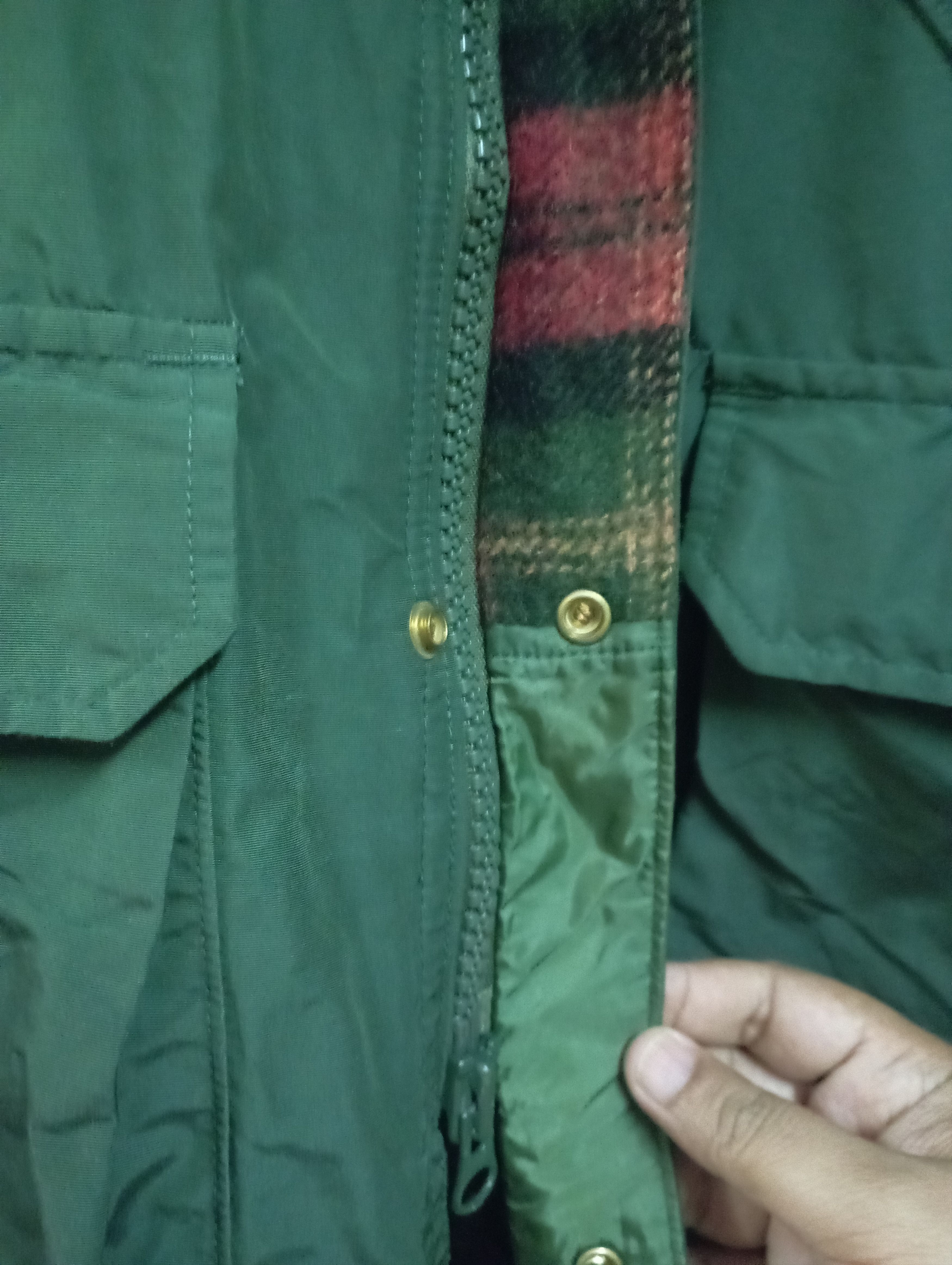 Woolrich Woolen Mills Vintage Made In USA Woolrich Greean Army Parkas Size US M / EU 48-50 / 2 - 6 Thumbnail
