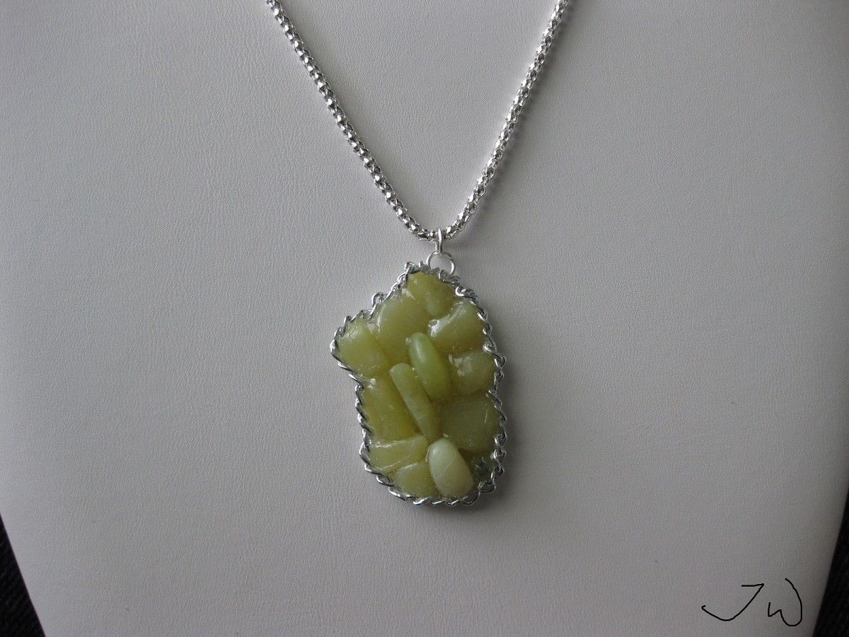 Handmade × Jewelry Lemon Jade Chips Necklace Size ONE SIZE - 1 Thumbnail
