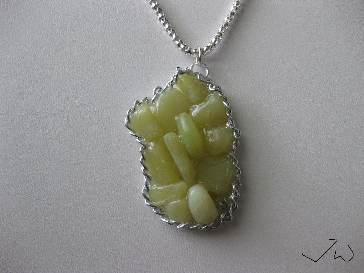 Handmade × Jewelry Lemon Jade Chips Necklace Size ONE SIZE - 3 Thumbnail