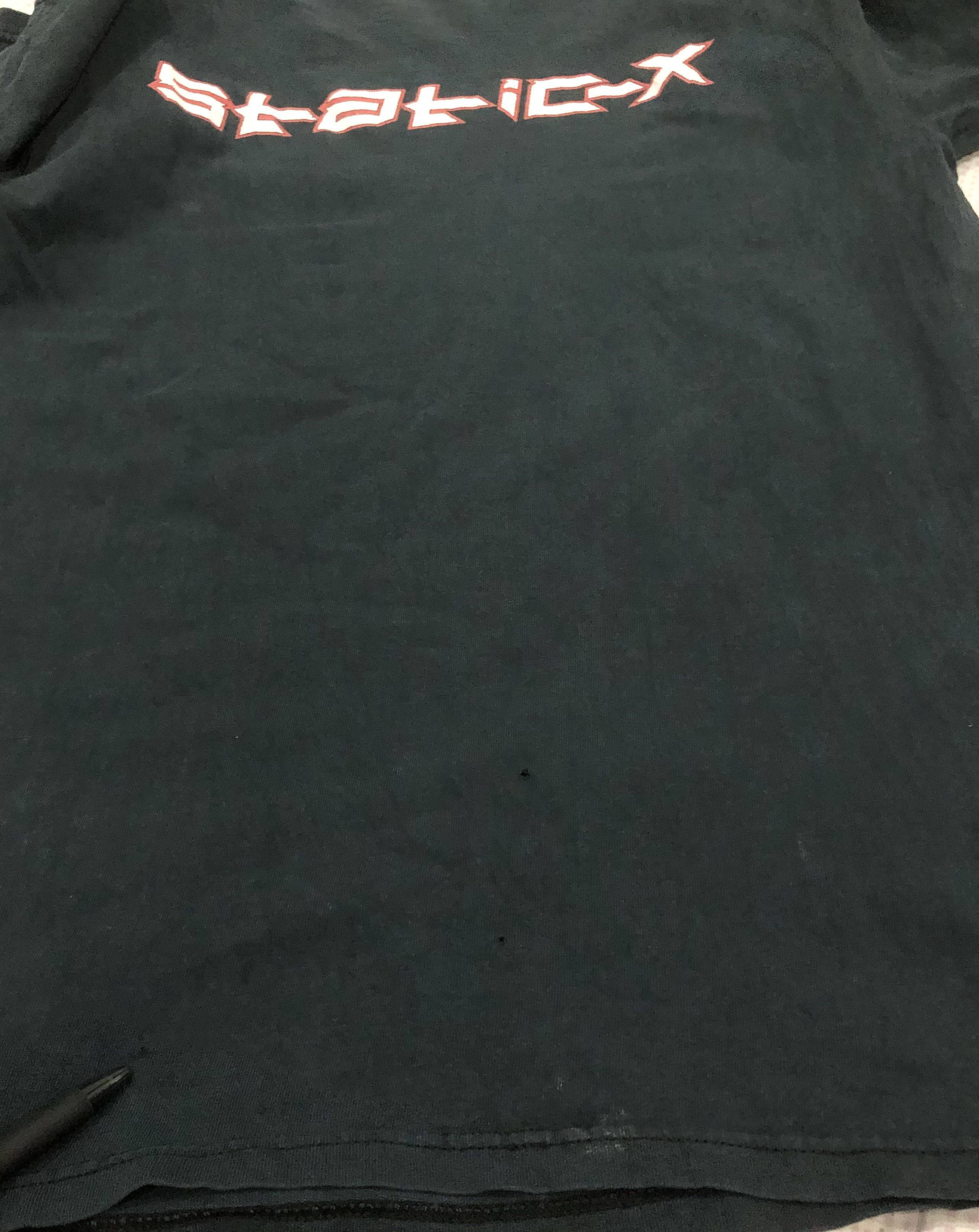 Band Tees Vintage Distressed/Very Worn Static-X Band Tshirt Size US L / EU 52-54 / 3 - 12 Thumbnail