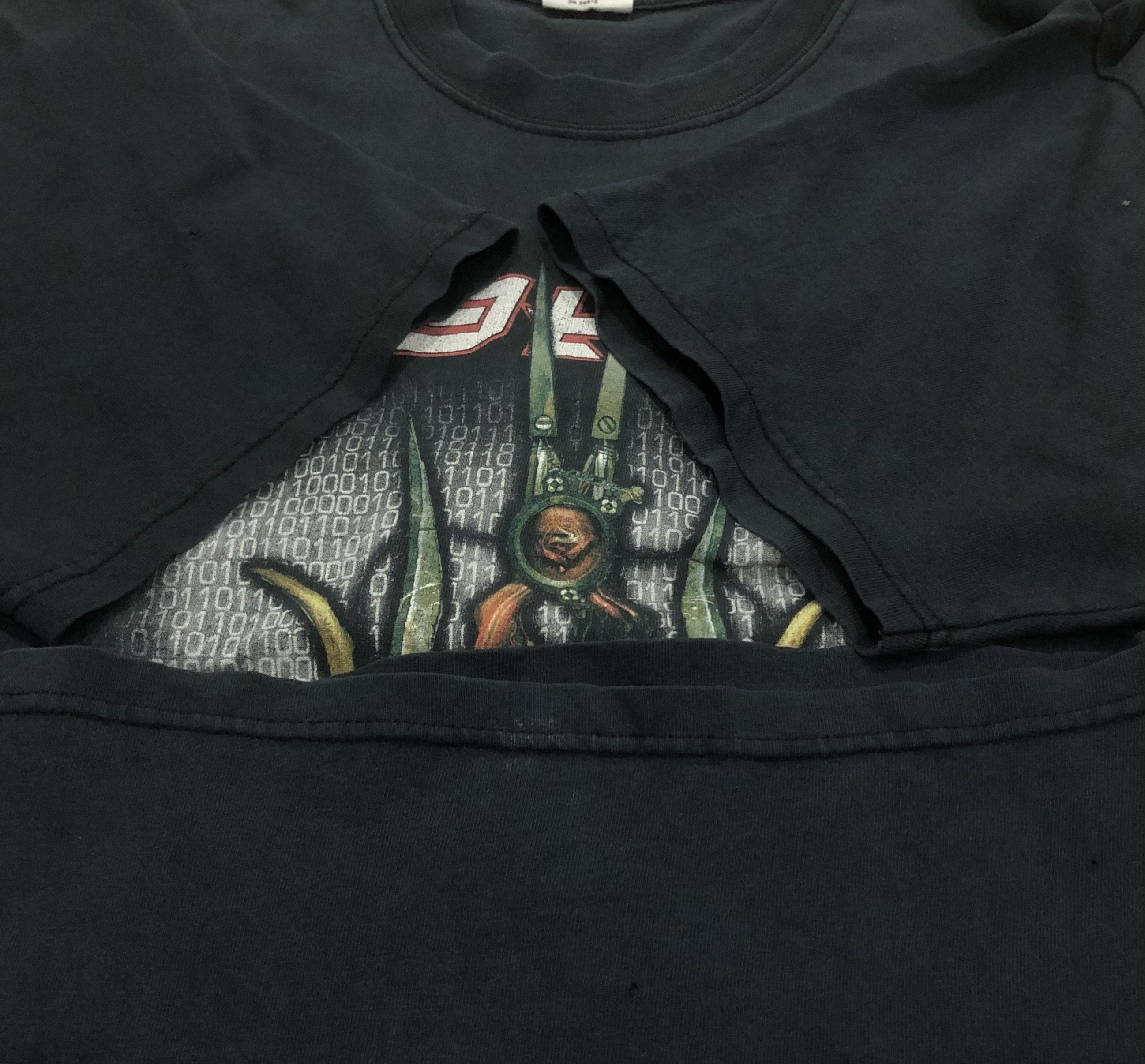 Band Tees Vintage Distressed/Very Worn Static-X Band Tshirt Size US L / EU 52-54 / 3 - 5 Thumbnail