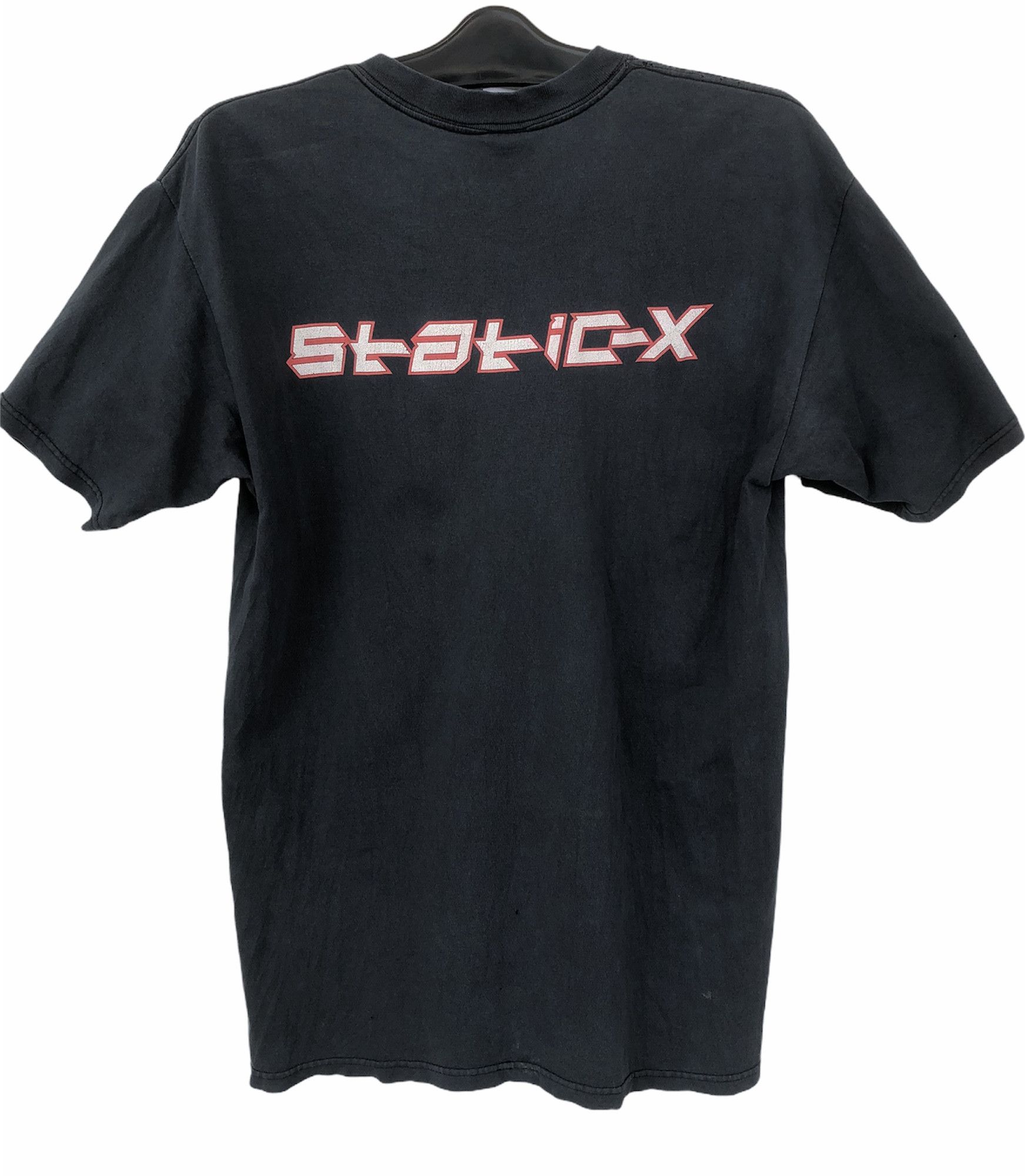 Band Tees Vintage Distressed/Very Worn Static-X Band Tshirt Size US L / EU 52-54 / 3 - 2 Thumbnail