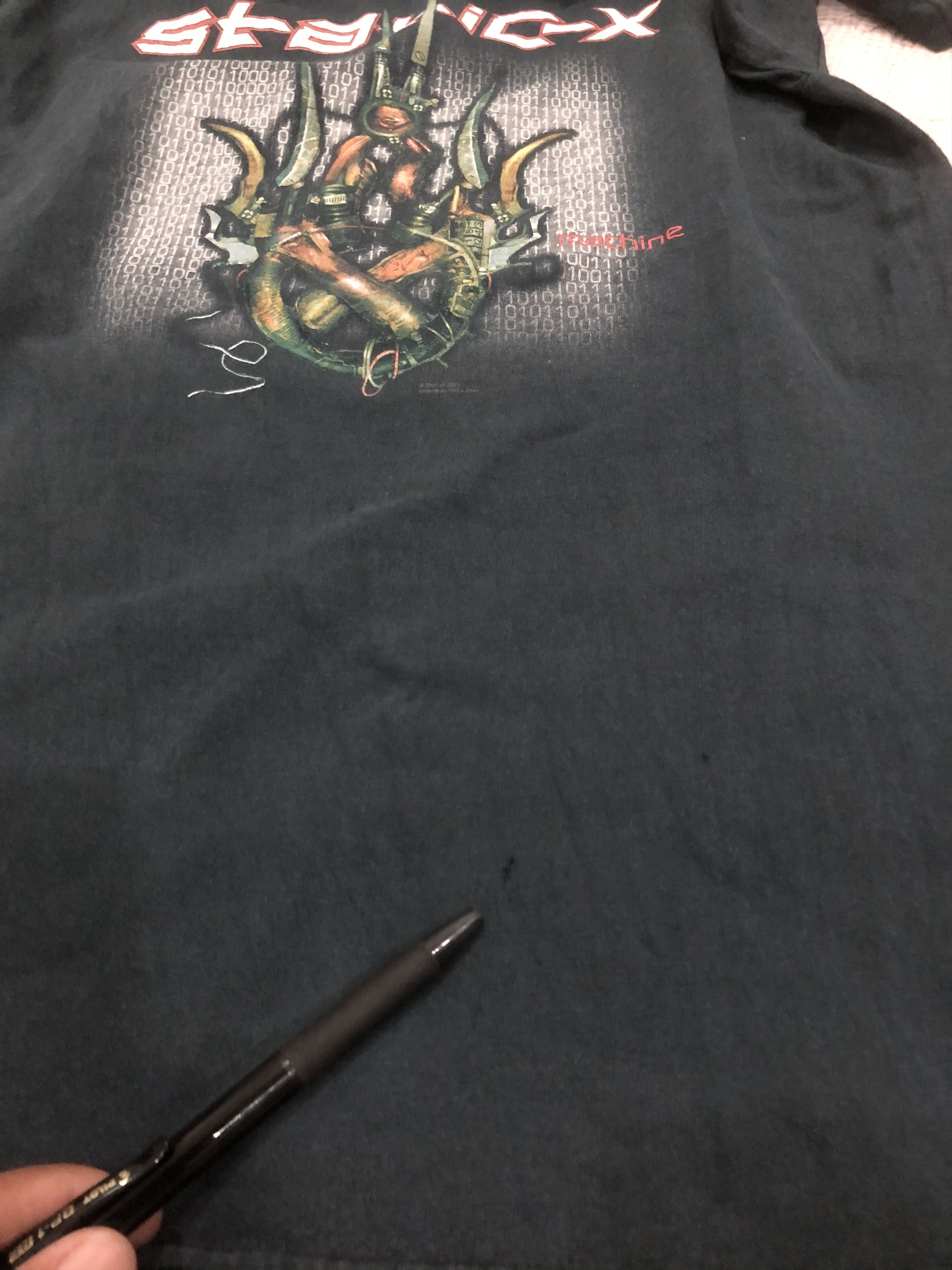 Band Tees Vintage Distressed/Very Worn Static-X Band Tshirt Size US L / EU 52-54 / 3 - 8 Thumbnail