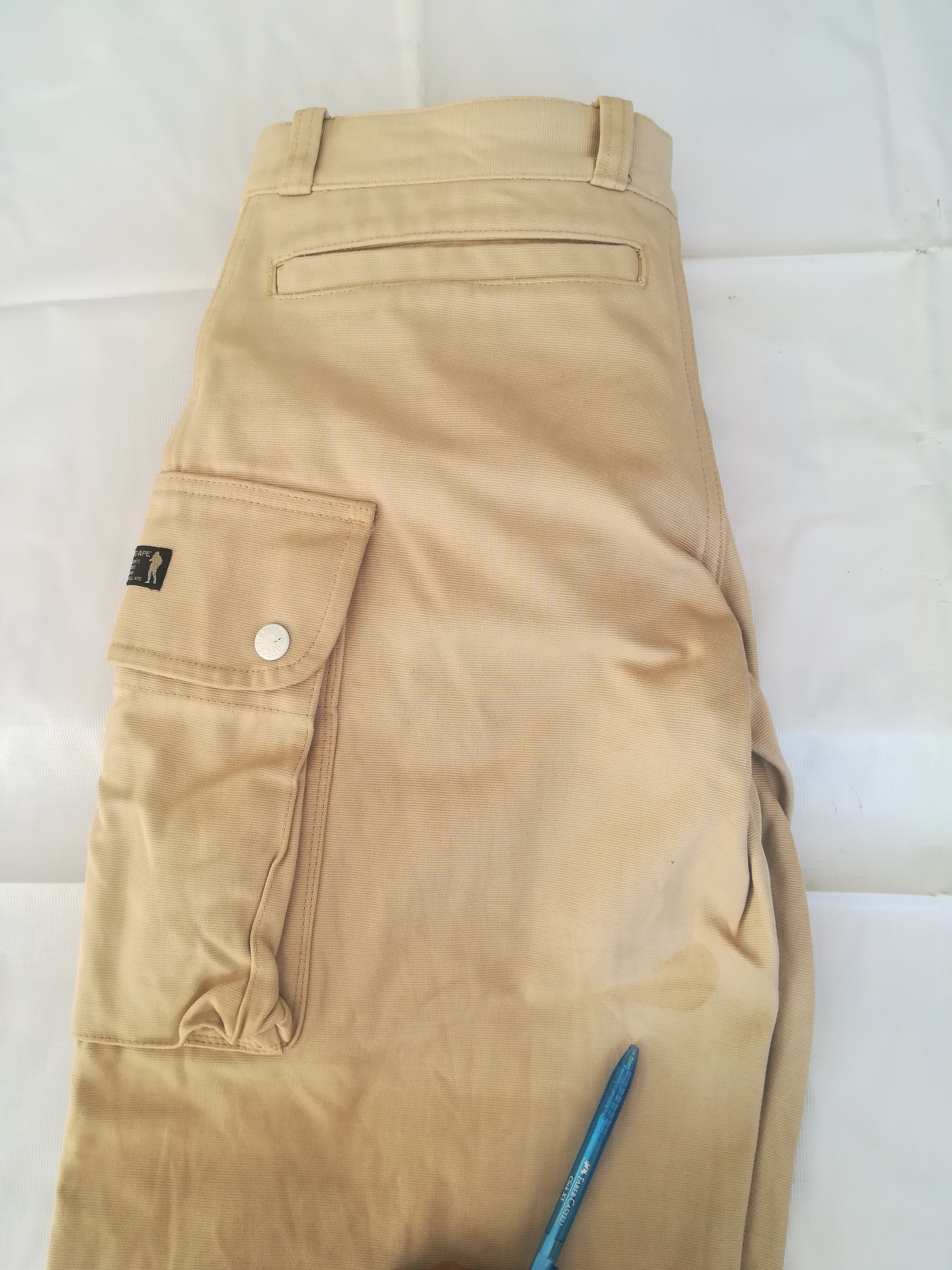 Bape Vintage Rare A Bathing Ape Cargo Pants Size US 33 - 13 Thumbnail
