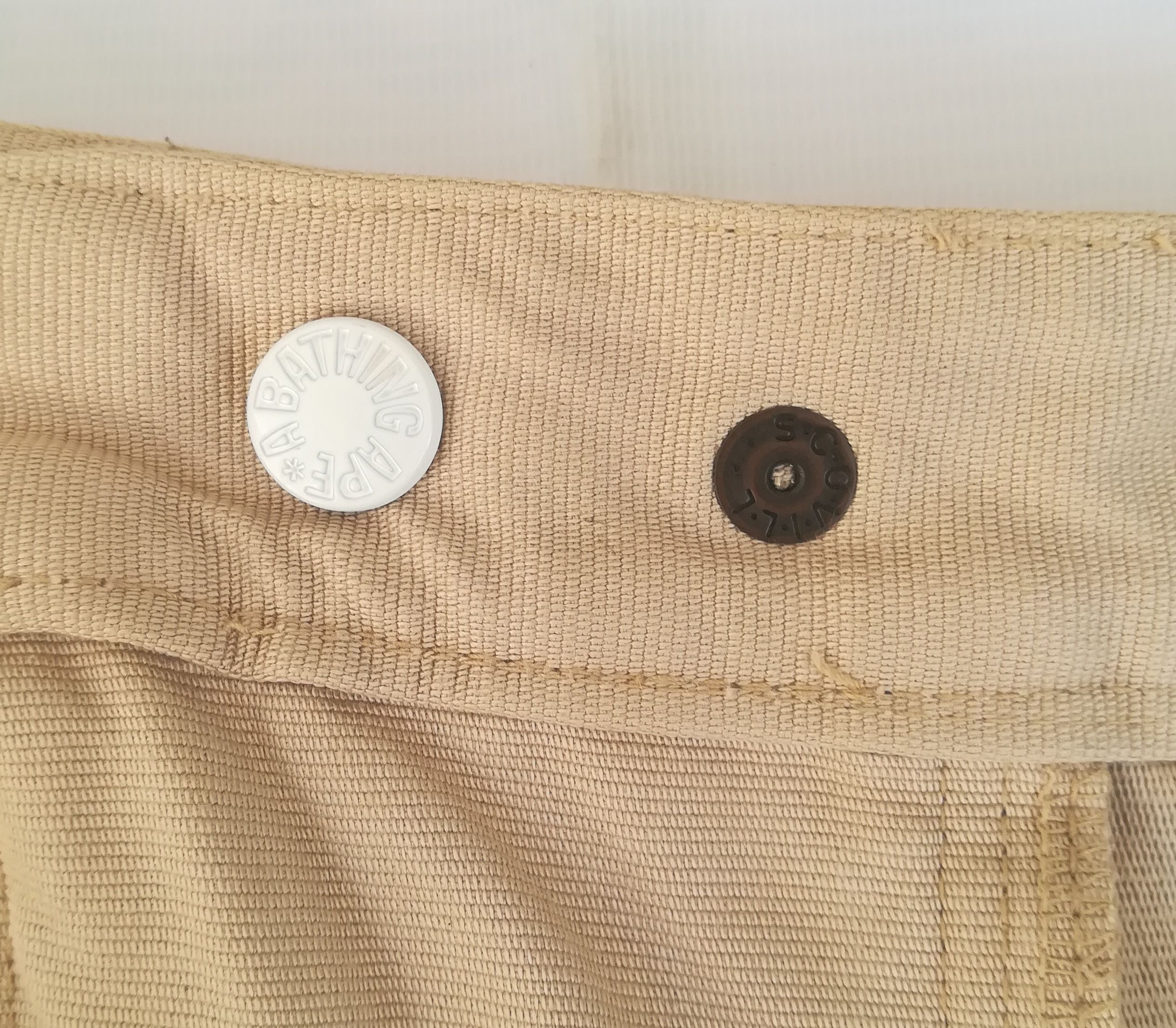 Bape Vintage Rare A Bathing Ape Cargo Pants Size US 33 - 8 Thumbnail