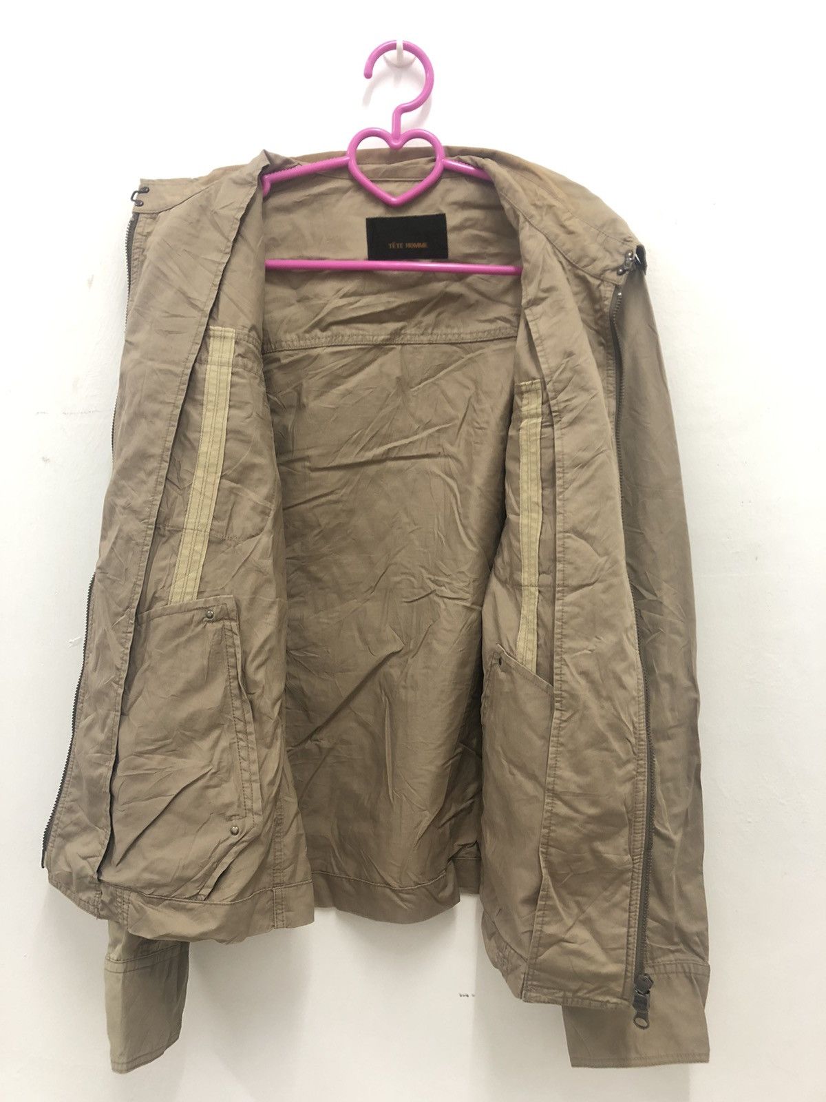 Issey Miyake Rare Vintage TETE HOMME Japan Jacket Designer IS Yohji Size US L / EU 52-54 / 3 - 2 Thumbnail