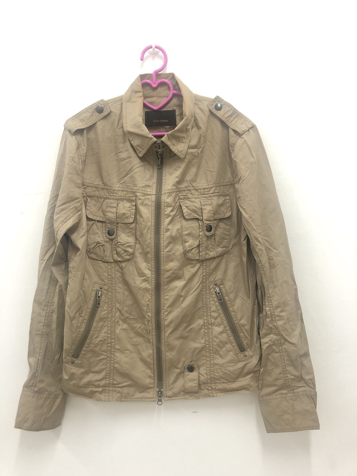 Issey Miyake Rare Vintage TETE HOMME Japan Jacket Designer IS Yohji Size US L / EU 52-54 / 3 - 1 Thumbnail