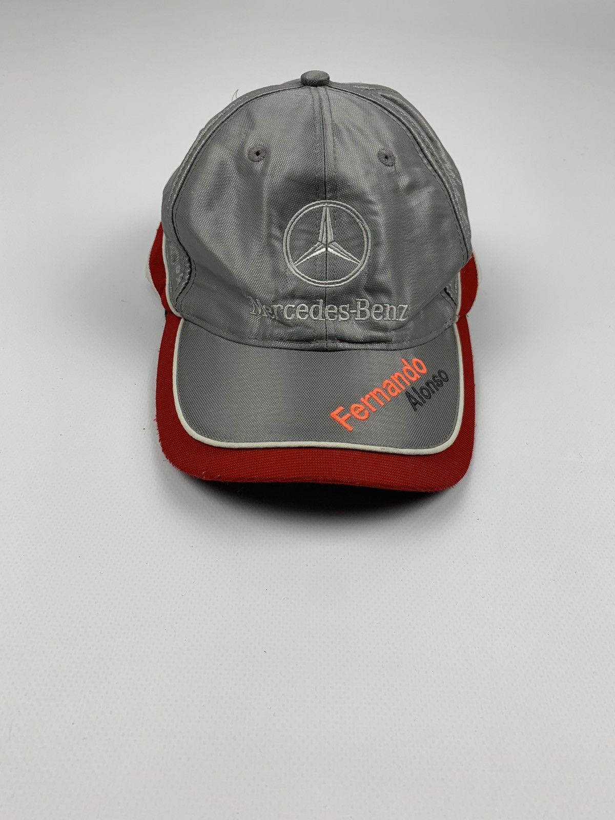Formula 1 × Mercedes-Benz × Vintage Mercedes Benz Alonso Mc Laren Formula One Uno hat Size ONE SIZE - 1 Thumbnail