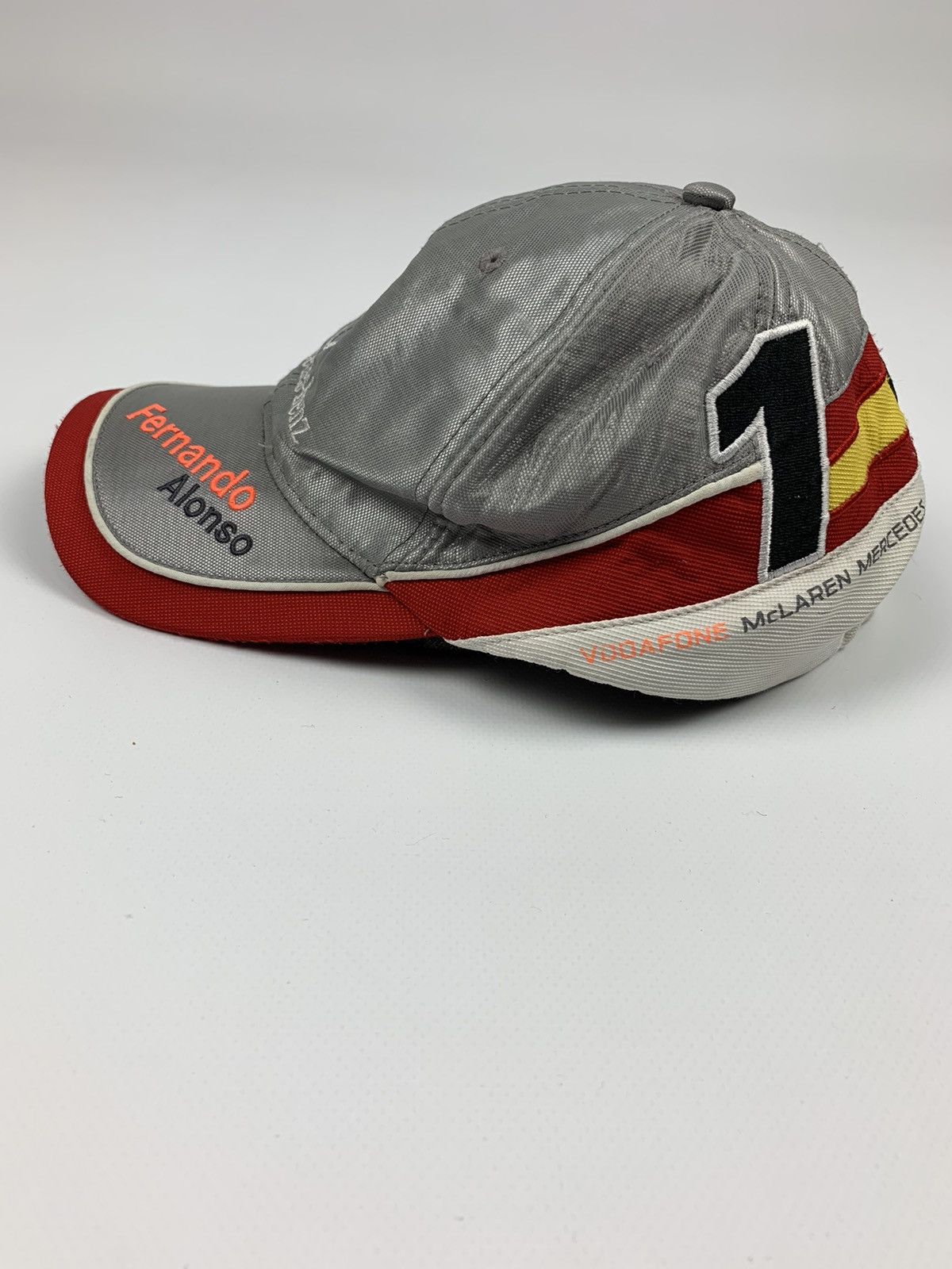 Formula 1 × Mercedes-Benz × Vintage Mercedes Benz Alonso Mc Laren Formula One Uno hat Size ONE SIZE - 3 Thumbnail