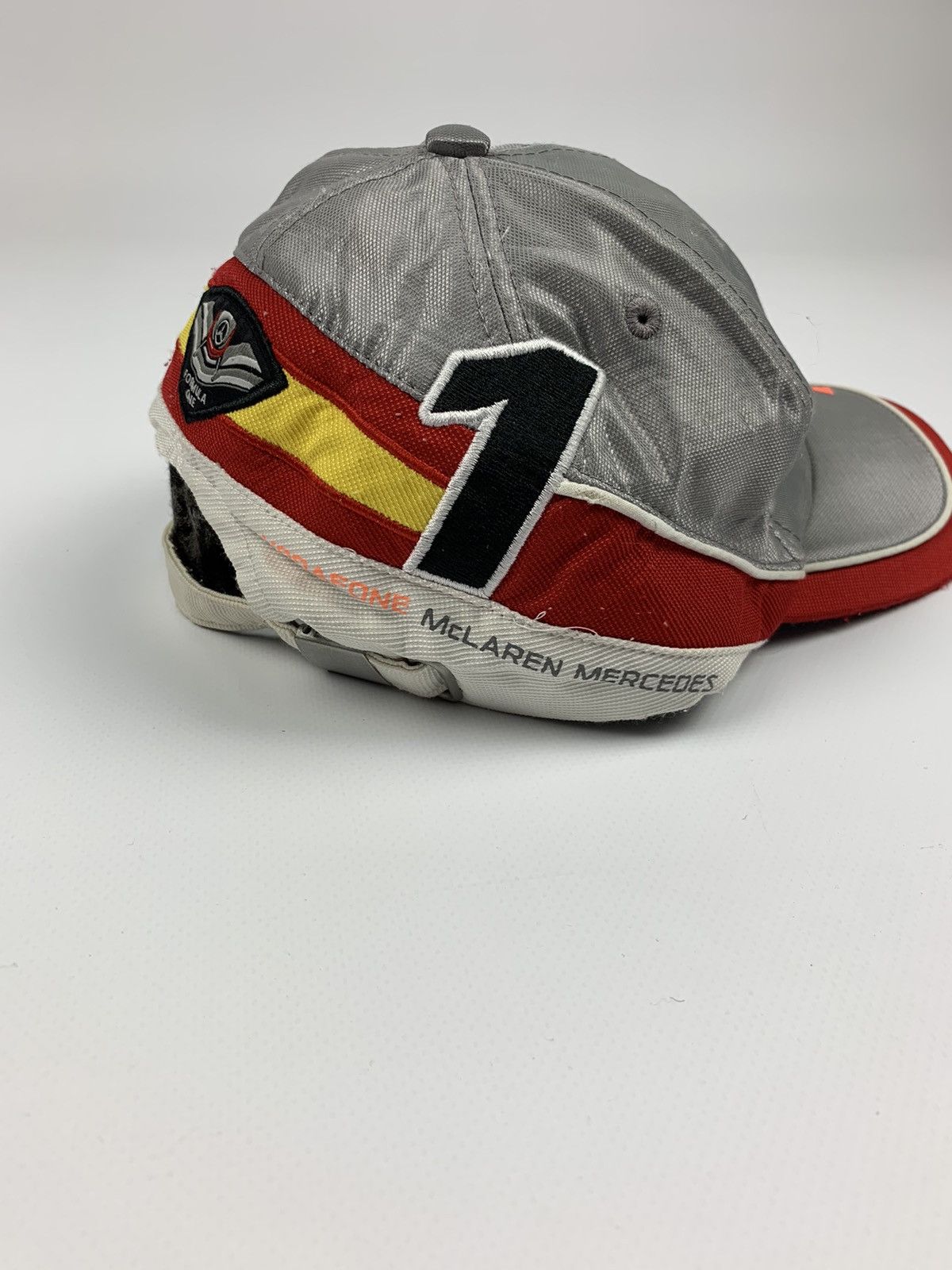 Formula 1 × Mercedes-Benz × Vintage Mercedes Benz Alonso Mc Laren Formula One Uno hat Size ONE SIZE - 6 Thumbnail