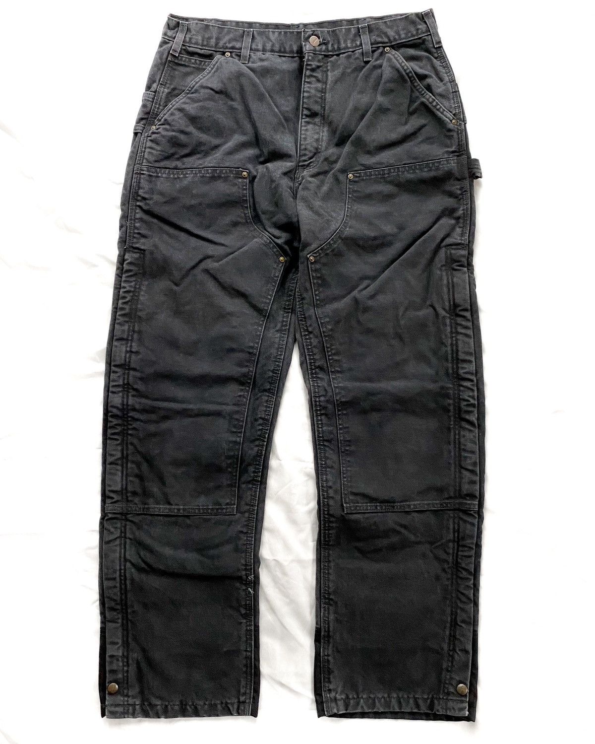 Carhartt CARHARTT VINTAGE ARCTIC QUILT LINED CARPENTER PANTS Size US 36 / EU 52 - 1 Thumbnail