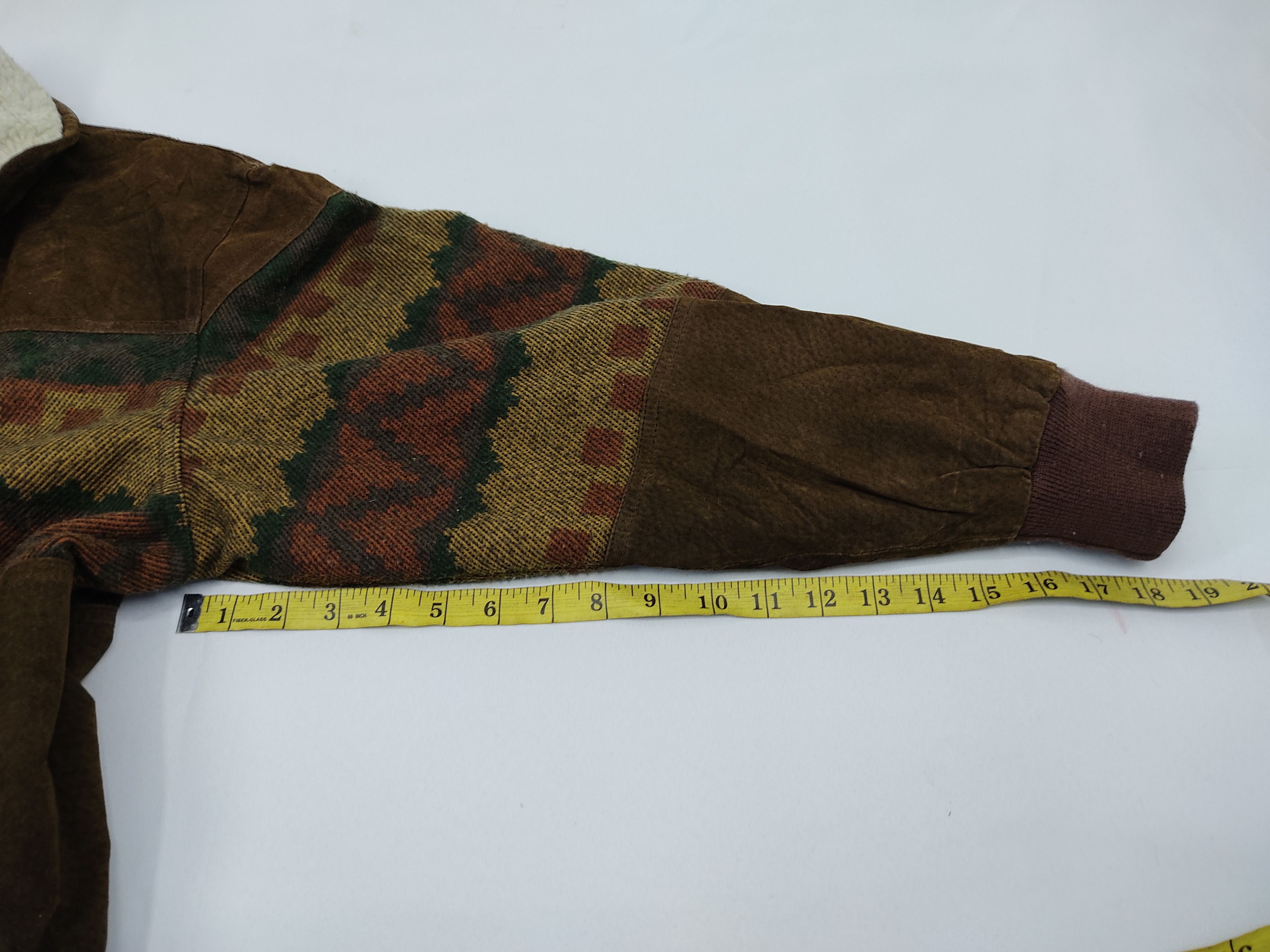Leather Vintage Vivre Club Friendly Leather Patchwork Ethic Jacket Size US M / EU 48-50 / 2 - 5 Thumbnail