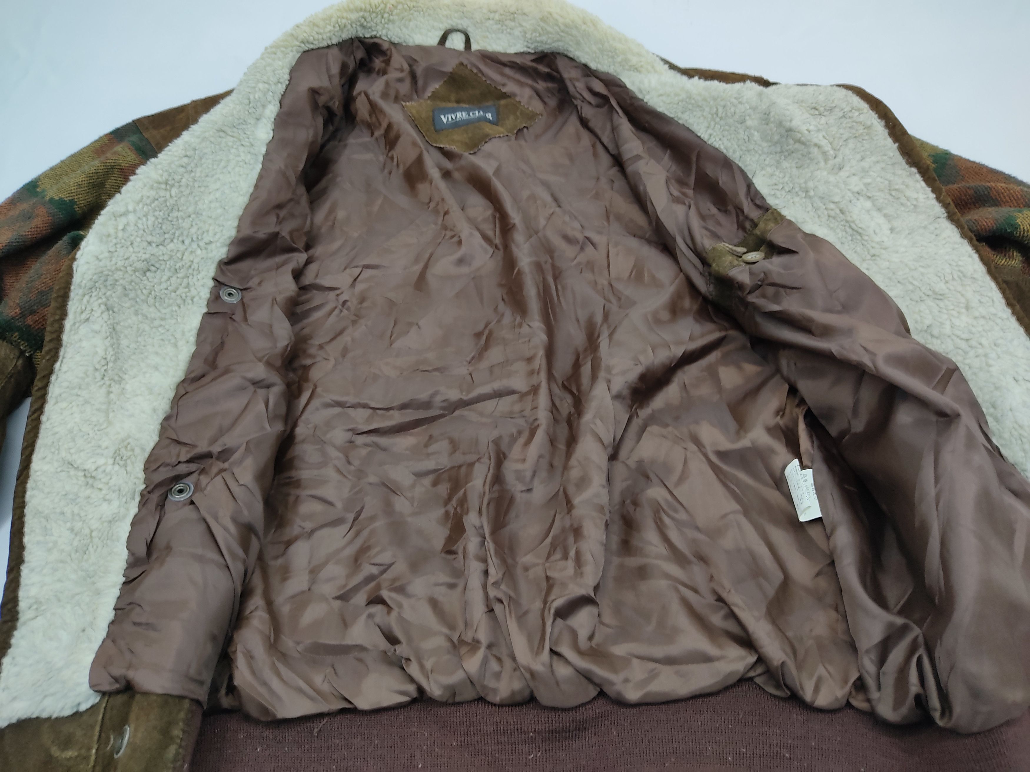 Leather Vintage Vivre Club Friendly Leather Patchwork Ethic Jacket Size US M / EU 48-50 / 2 - 3 Thumbnail