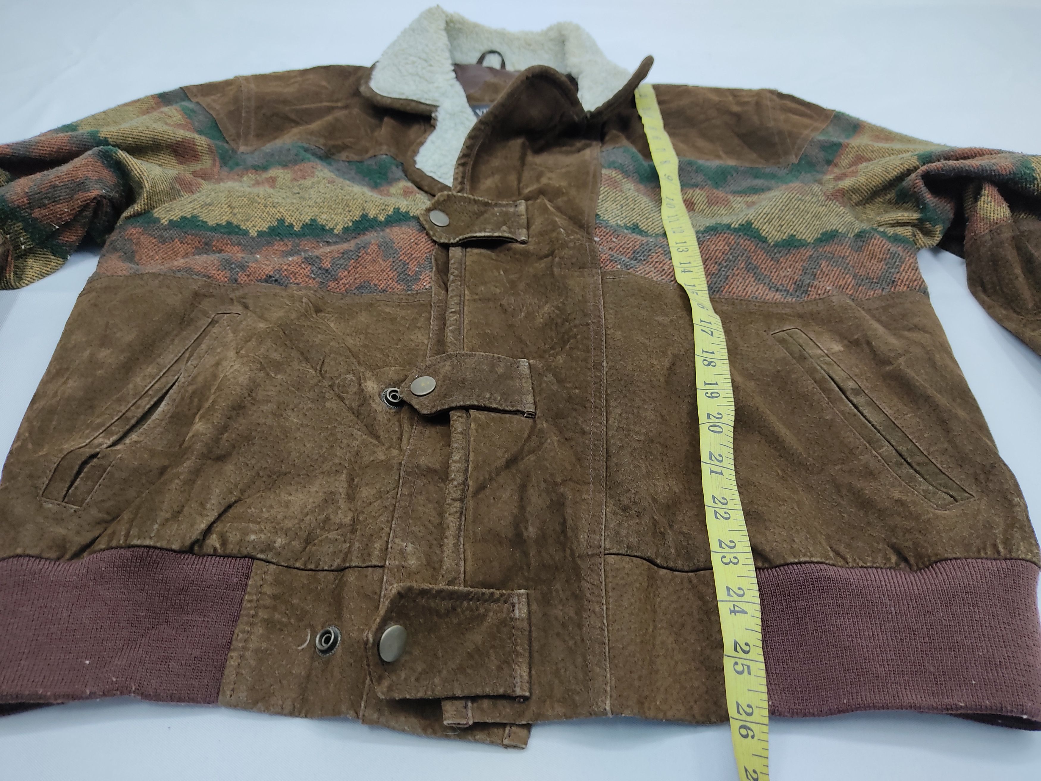 Leather Vintage Vivre Club Friendly Leather Patchwork Ethic Jacket Size US M / EU 48-50 / 2 - 6 Thumbnail