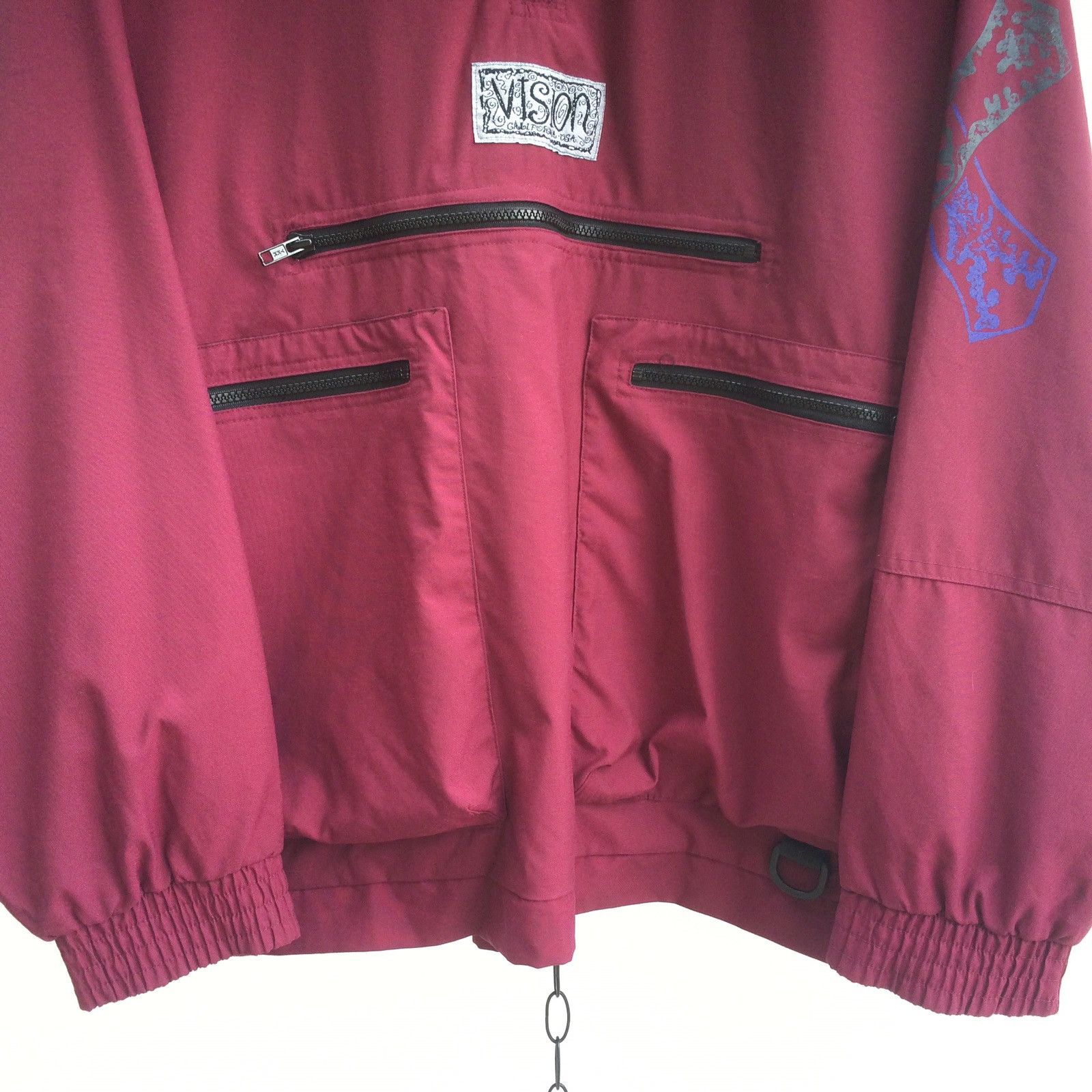 Vision Streetwear Vision California Indigo Bulky Pockets Hooded Jacket Size US M / EU 48-50 / 2 - 4 Thumbnail