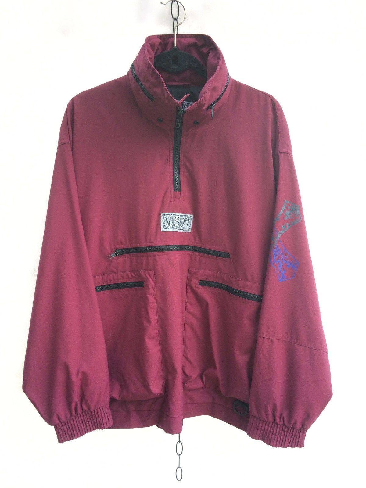 Vision Streetwear Vision California Indigo Bulky Pockets Hooded Jacket Size US M / EU 48-50 / 2 - 1 Thumbnail
