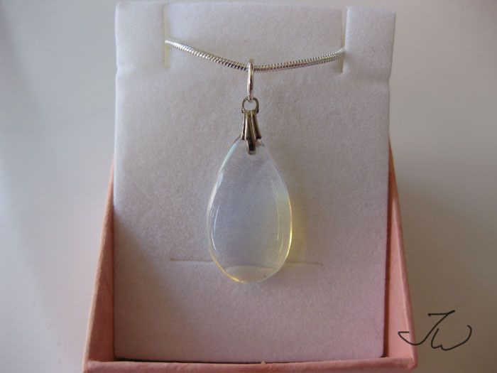 Handmade Opalite Drop Necklace Size ONE SIZE - 1 Thumbnail