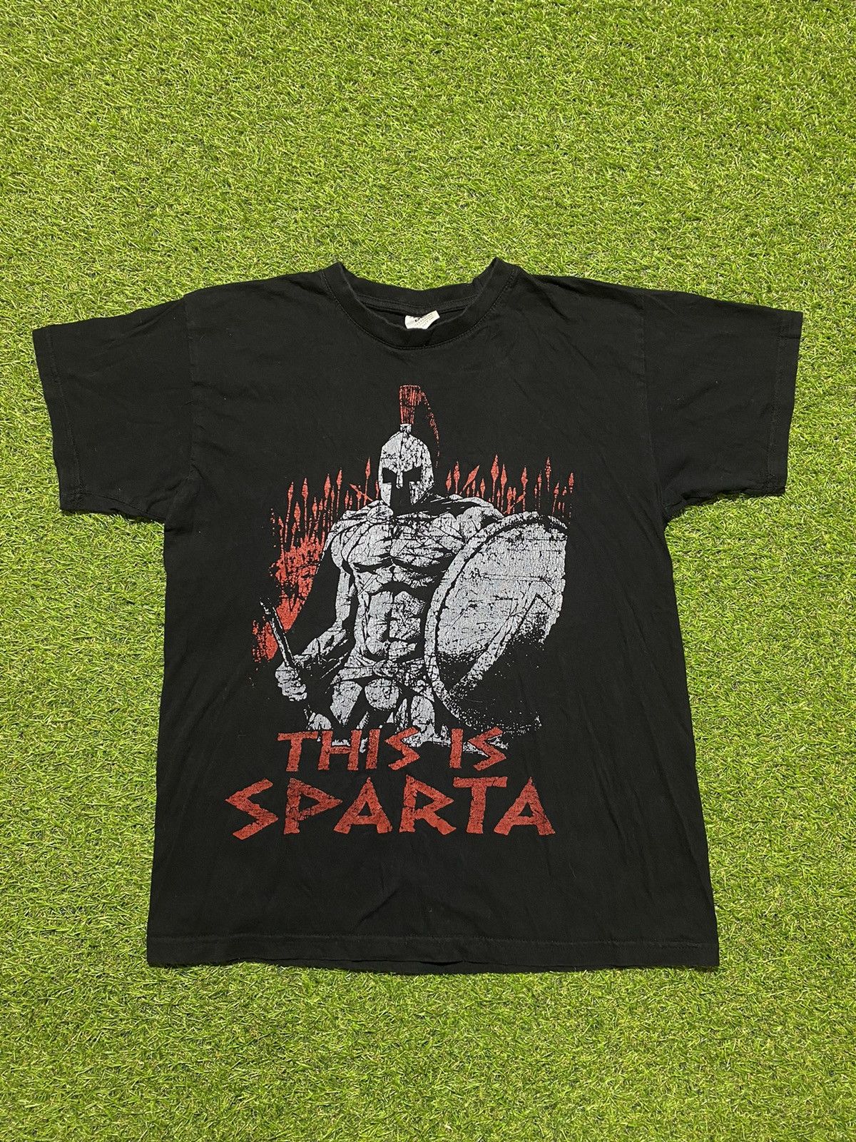 Band Tees Vintage Y2k This is Sparta tee streetwear big logo size S Size US S / EU 44-46 / 1 - 1 Thumbnail