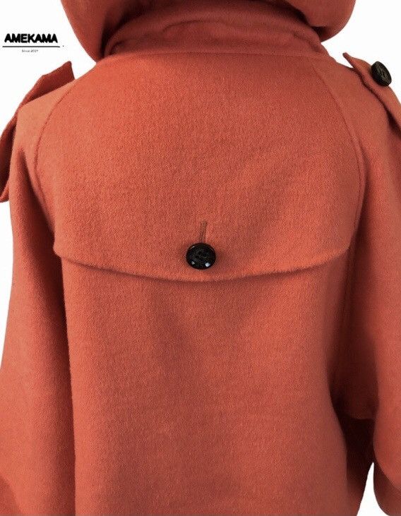 Burberry RARE 🔥🔥🔥 Luxury Burberry Prorsum Wool Cloak Jacket Size L / US 10 / IT 46 - 7 Thumbnail