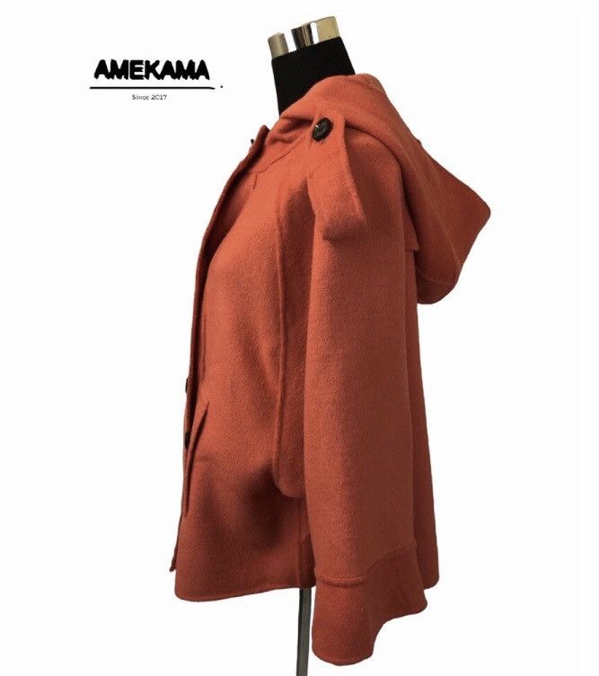 Burberry RARE 🔥🔥🔥 Luxury Burberry Prorsum Wool Cloak Jacket Size L / US 10 / IT 46 - 6 Thumbnail