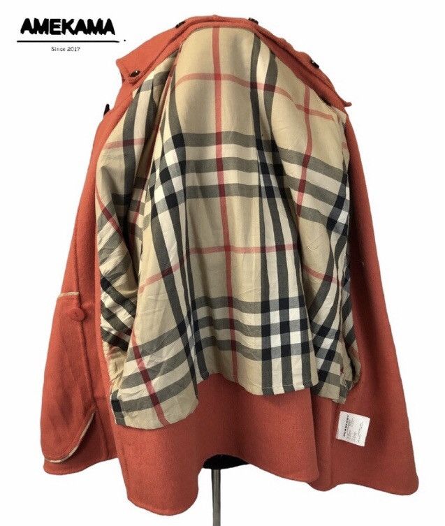 Burberry RARE 🔥🔥🔥 Luxury Burberry Prorsum Wool Cloak Jacket Size L / US 10 / IT 46 - 8 Thumbnail