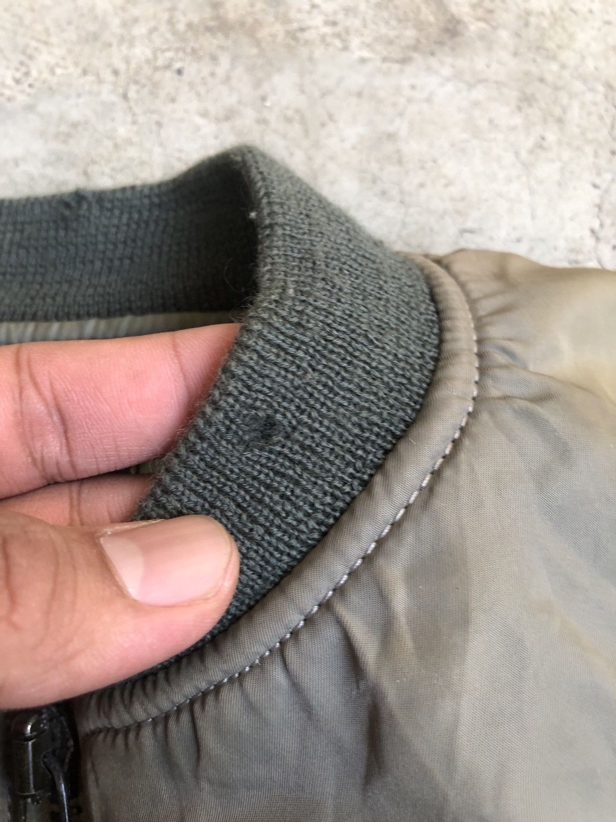Pherrow's PHERROW’S JAPAN MA-1 FLIGHT JACKET DISTRESSED SUN FADED Size US L / EU 52-54 / 3 - 7 Thumbnail