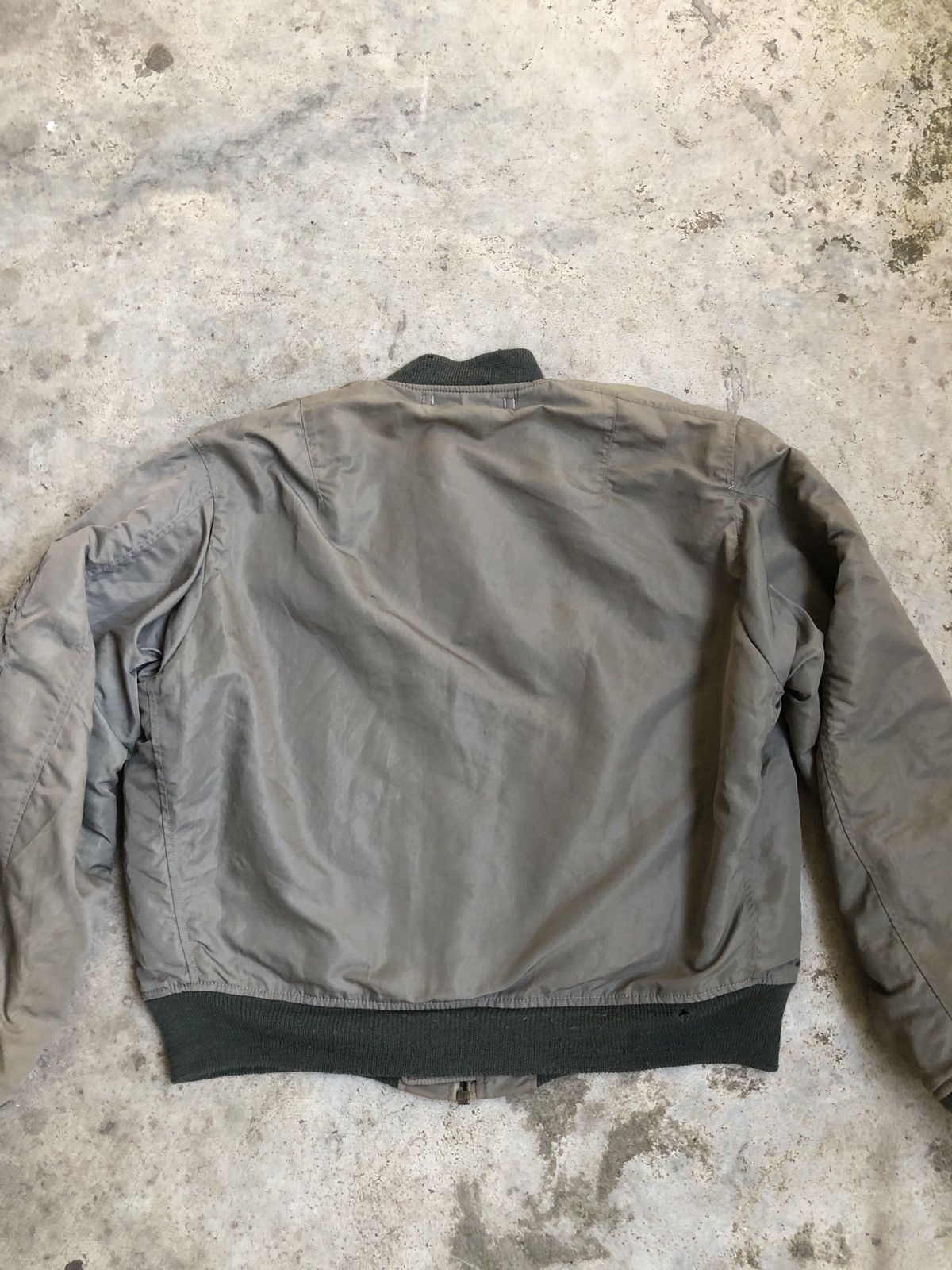 Pherrow's PHERROW’S JAPAN MA-1 FLIGHT JACKET DISTRESSED SUN FADED Size US L / EU 52-54 / 3 - 9 Thumbnail