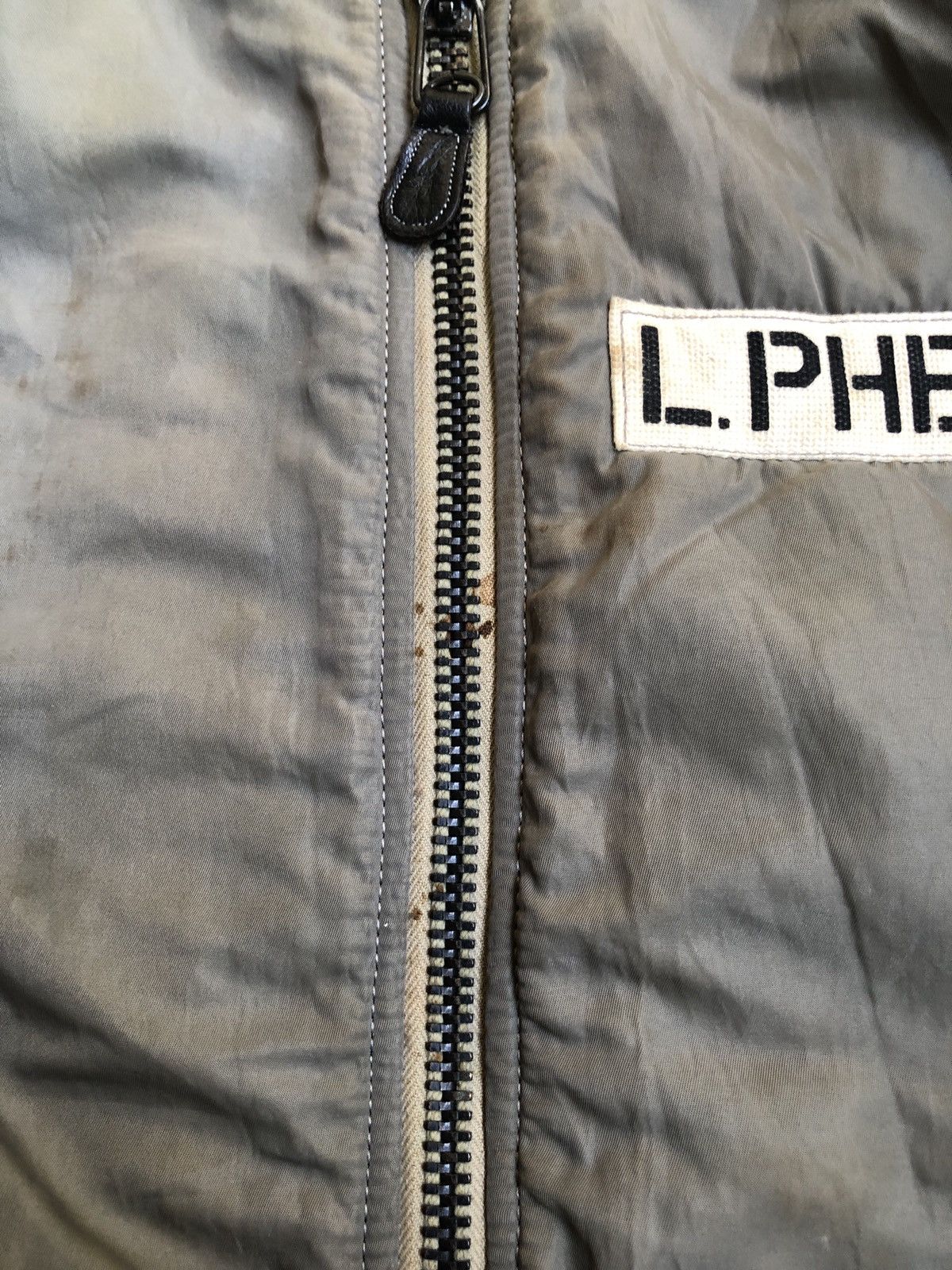 Pherrow's PHERROW’S JAPAN MA-1 FLIGHT JACKET DISTRESSED SUN FADED Size US L / EU 52-54 / 3 - 4 Thumbnail