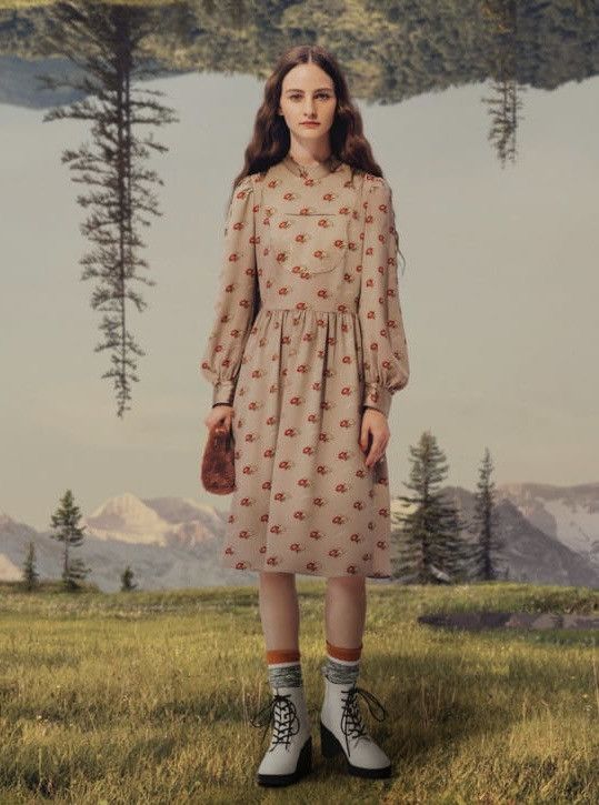 Japanese Brand × Undercover Gu Undercover Dress FW21 Size XXL / US 16-18 / IT 52-54 - 2 Thumbnail