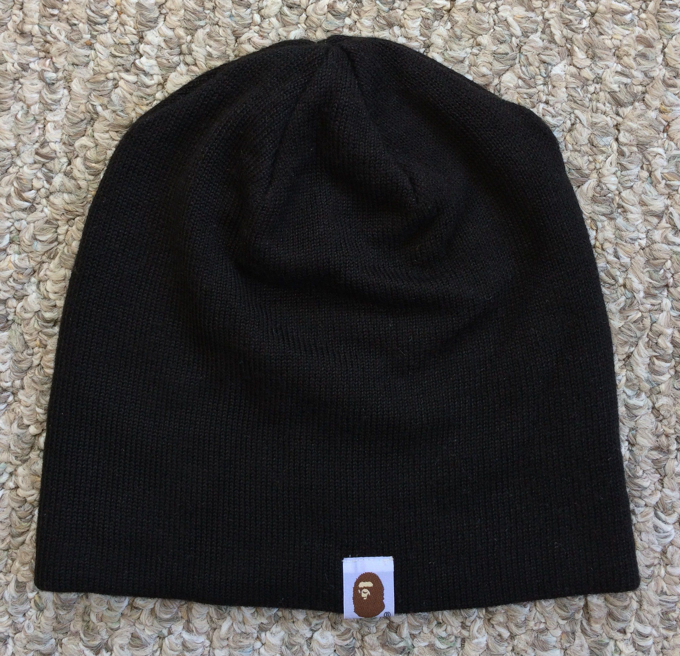Swarovski BAPE STA logo beanie knit cap a bathing ape NIGO Black | eBay